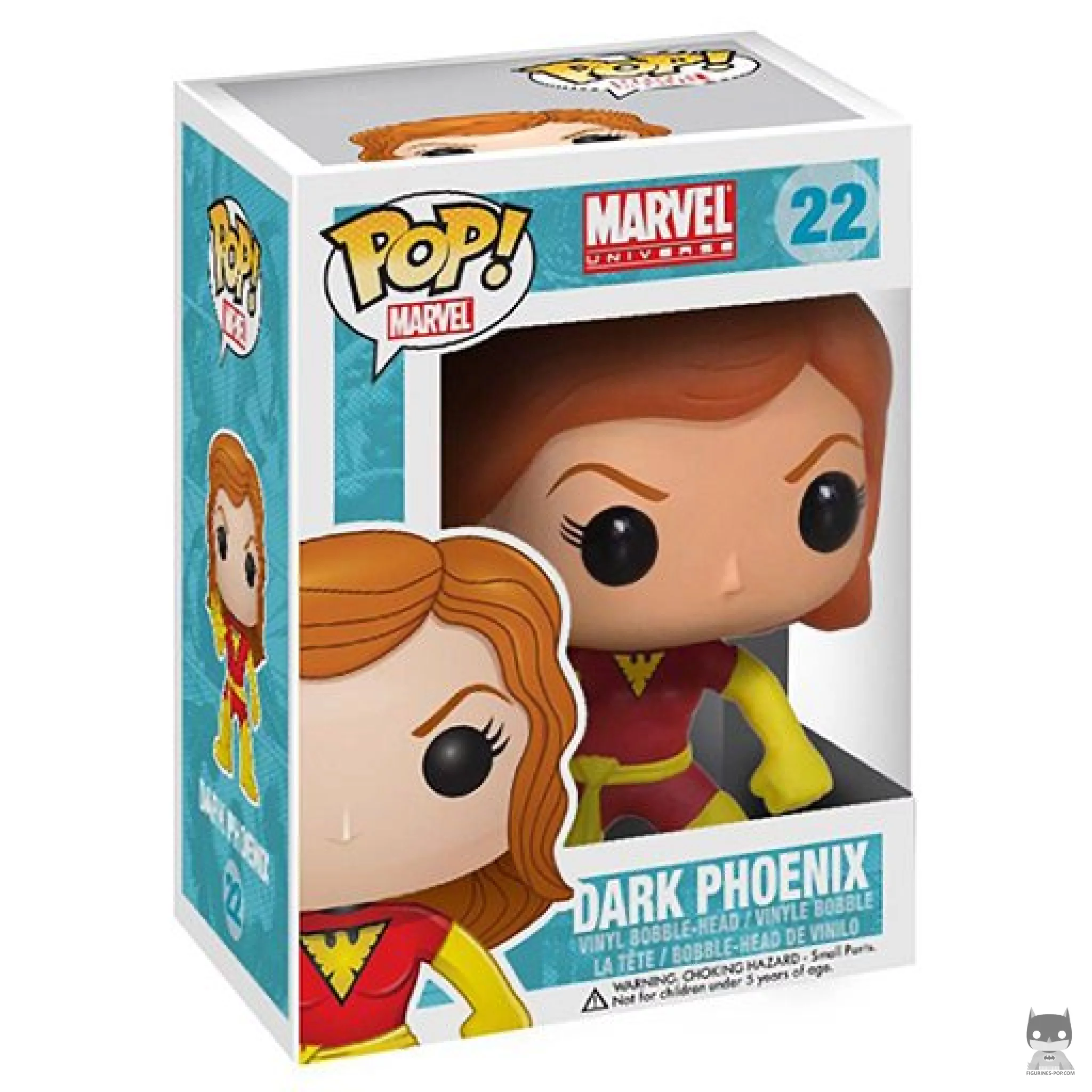 Dark Phoenix Funko Pop! figure in its box
