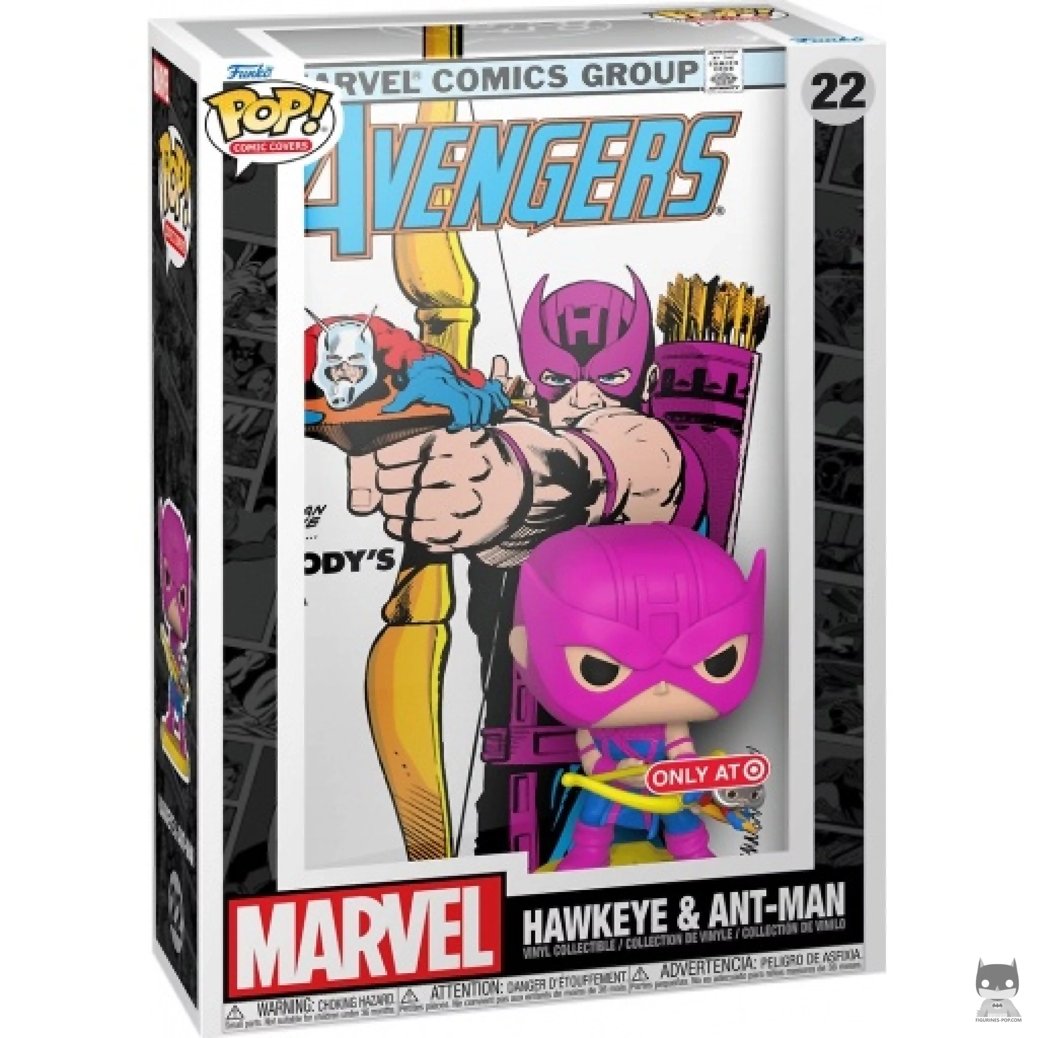 Hawkeye & Ant-Man Funko Pop! figure in its box