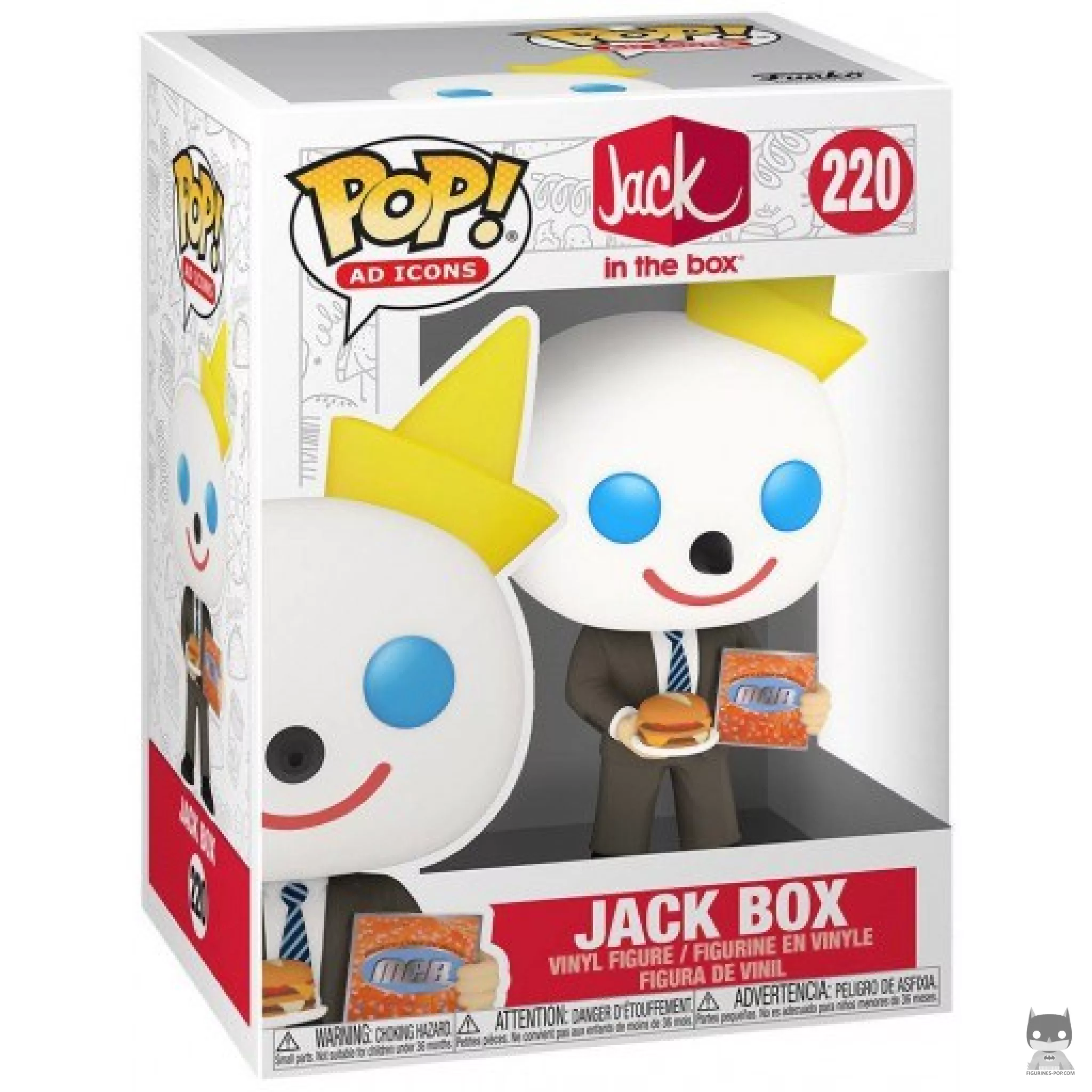 Jack Box (Burger) Funko Pop! figure in its box