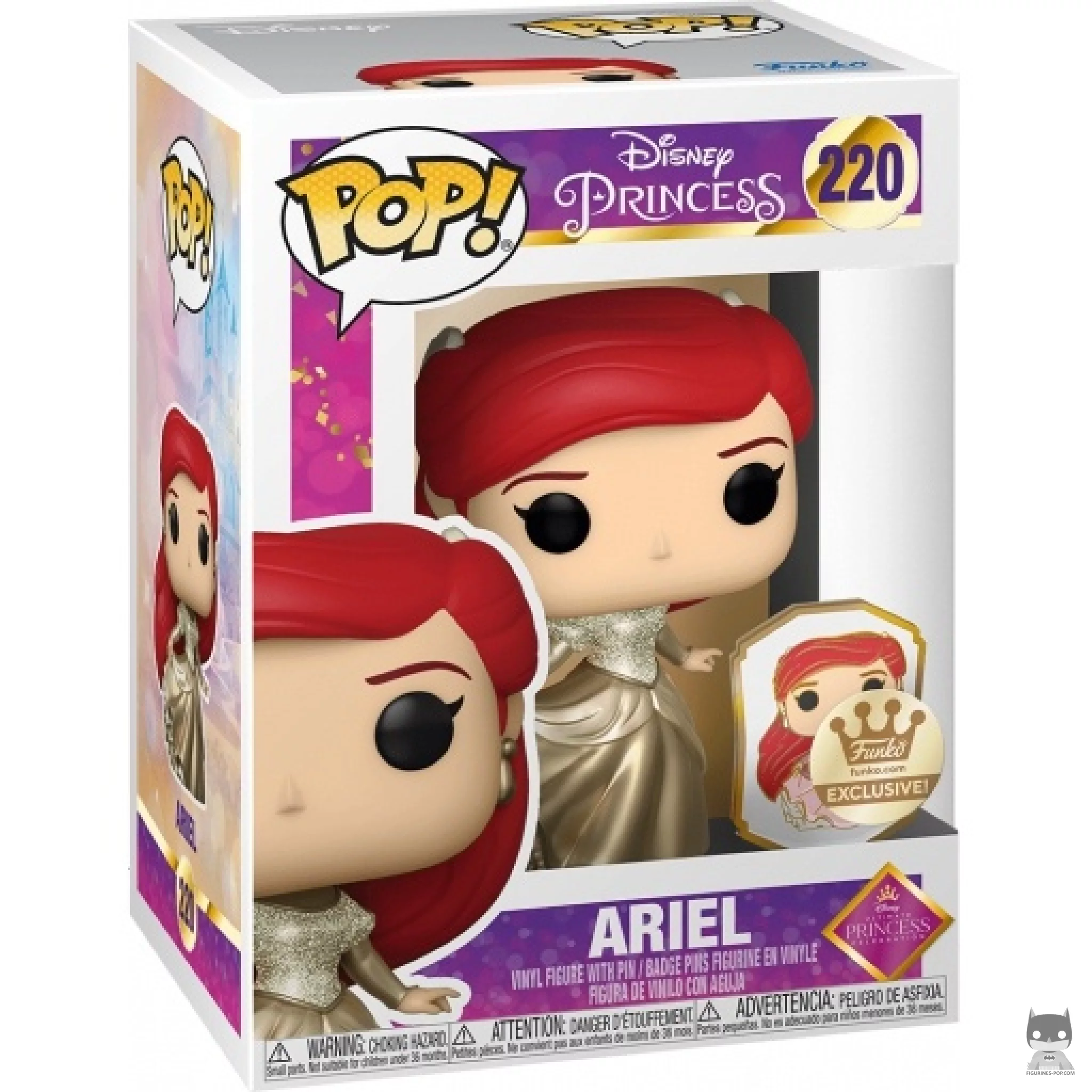 Ariel Funko Pop! figure in its box