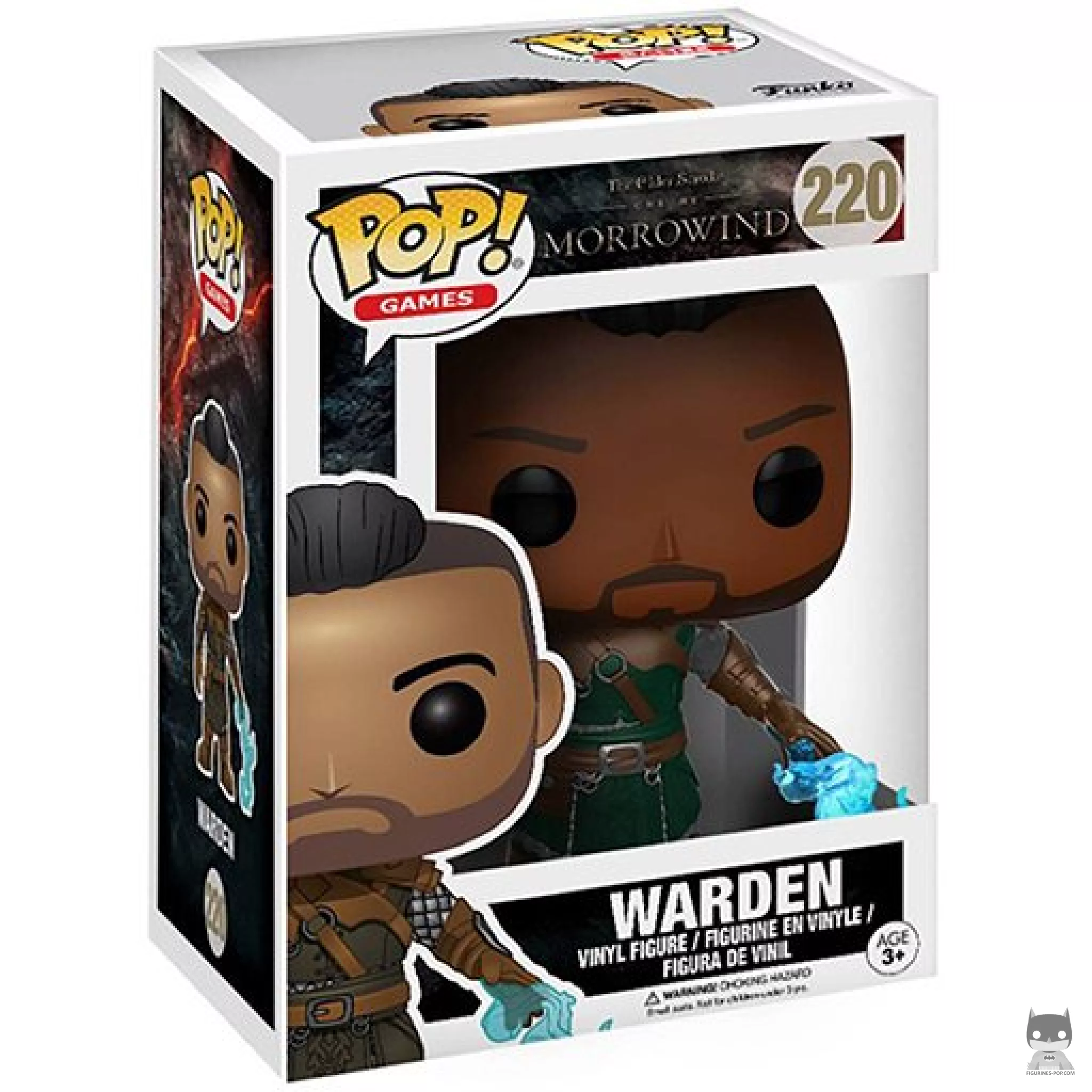 Warden Funko Pop! figure in its box