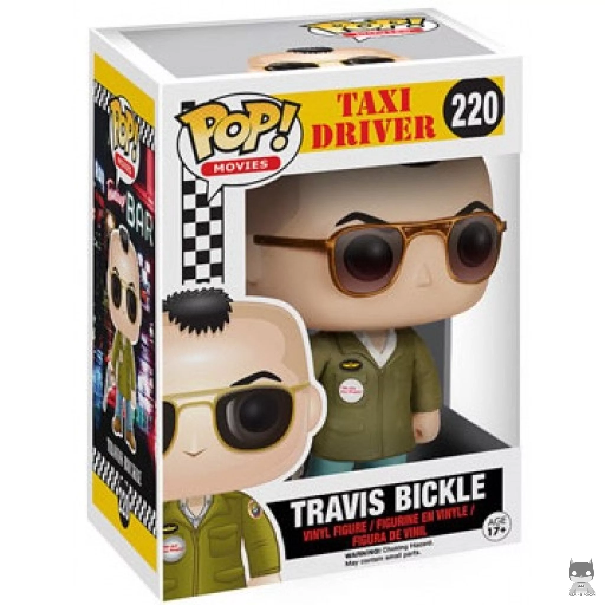 Travis Bickle Funko Pop! figure in its box