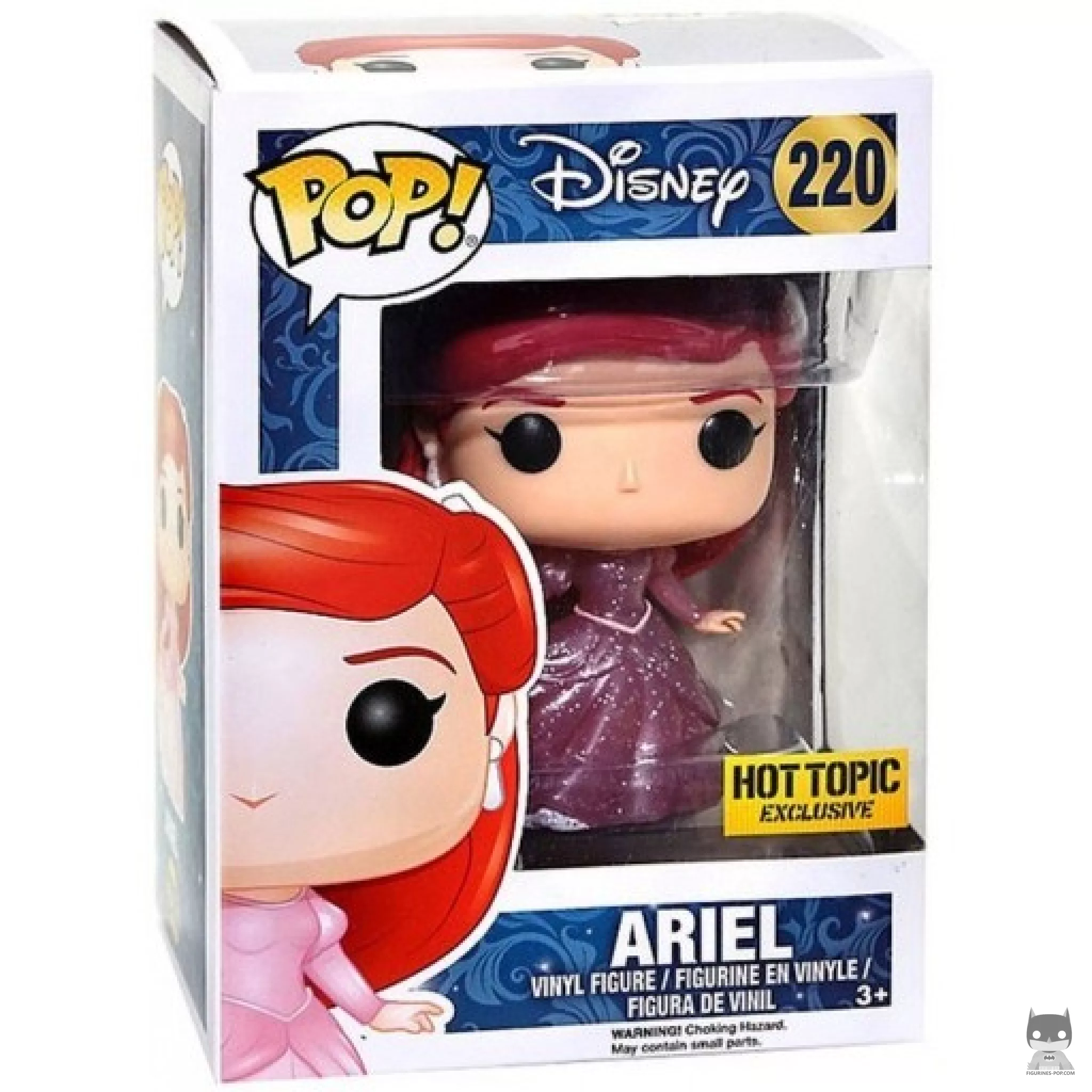 Ariel (Glitter) Funko Pop! figure in its box