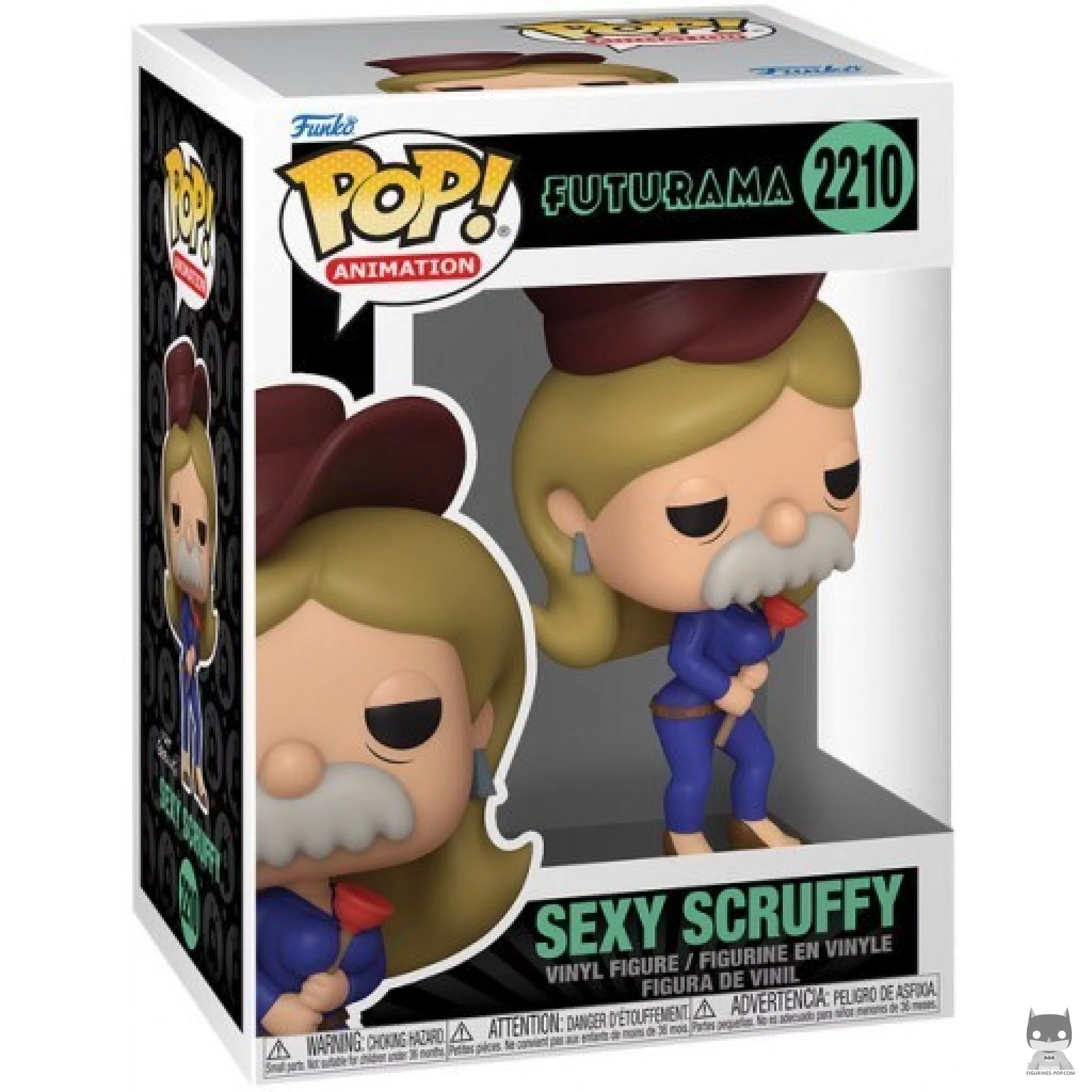 Sexy Scruffy Funko Pop! figure in its box