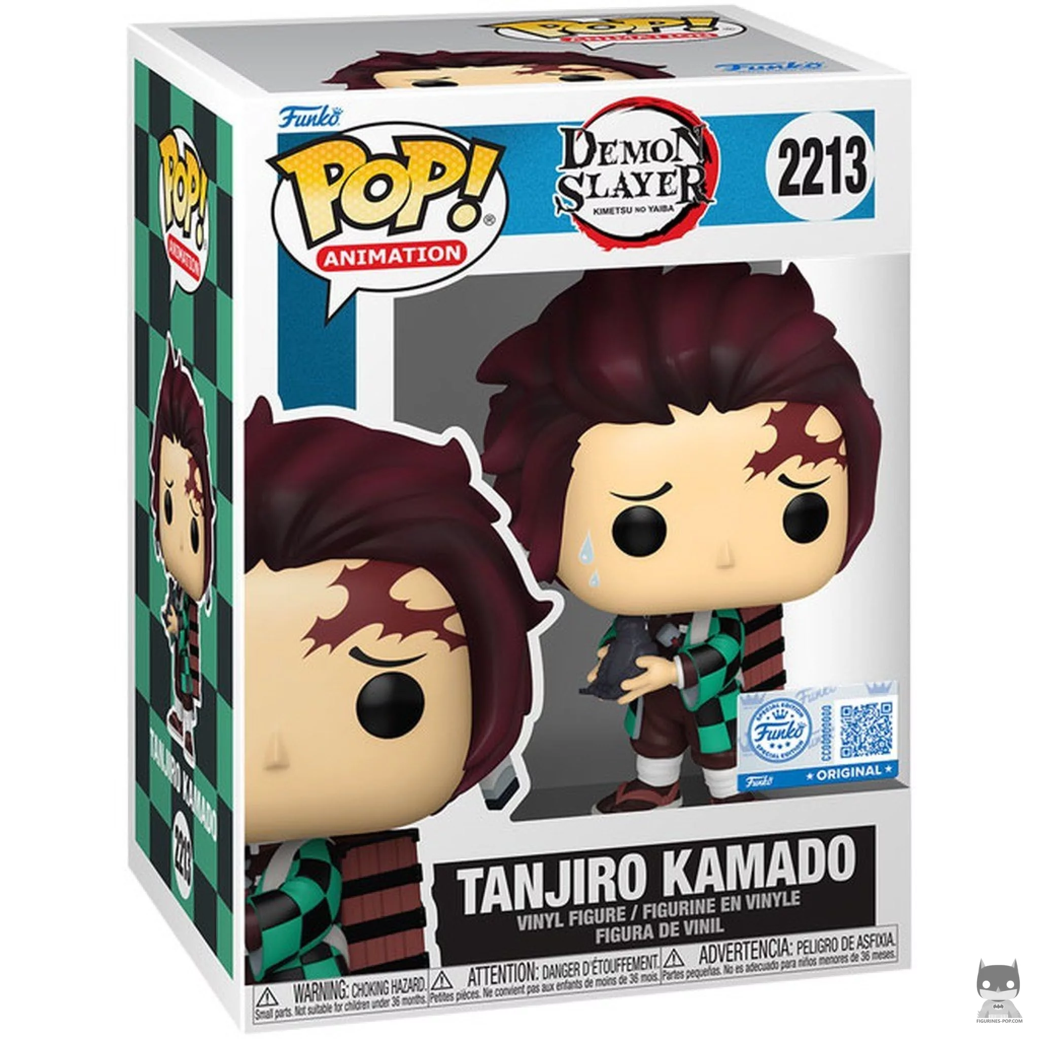 Tanjiro Kamado Funko Pop! figure in its box