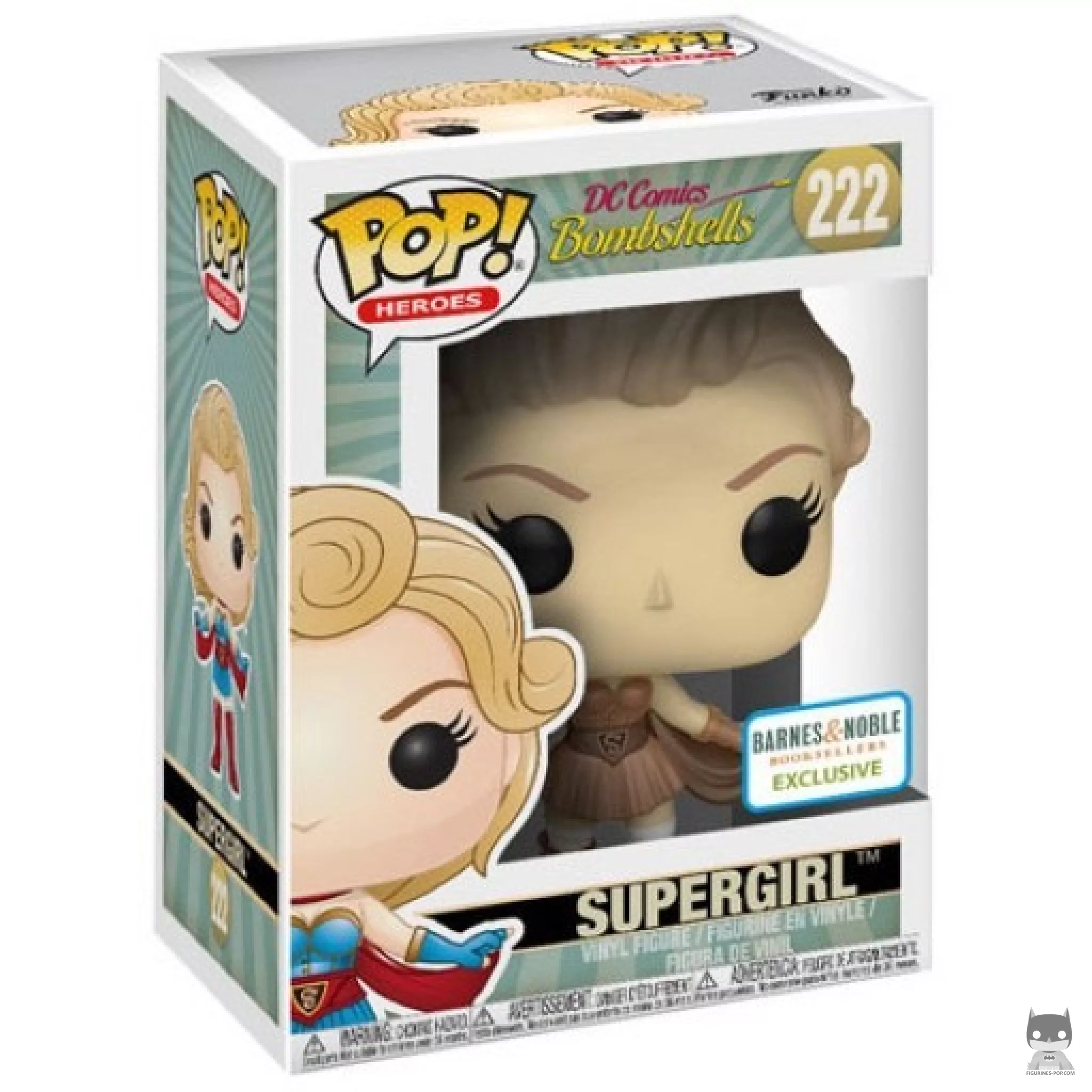 Supergirl (Sepia) Funko Pop! figure in its box
