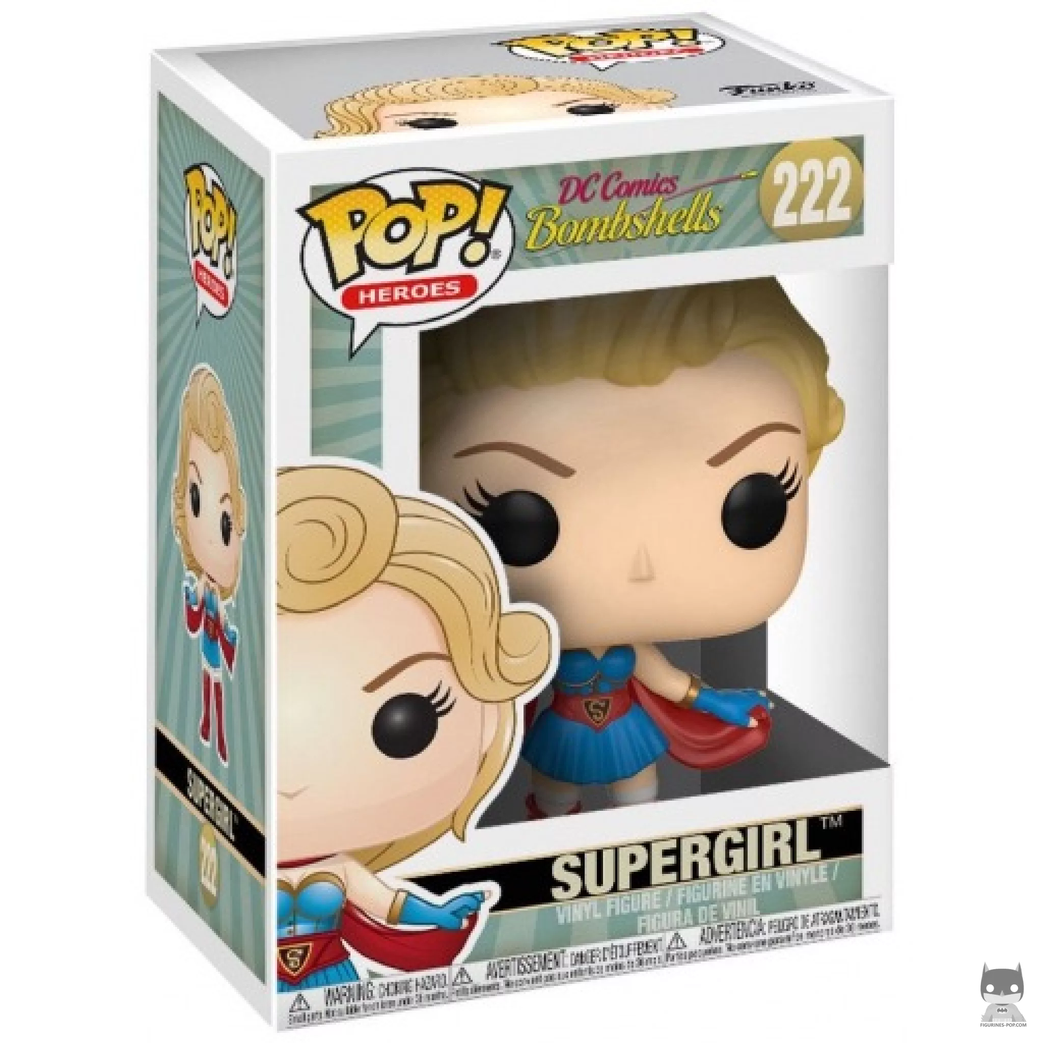 Supergirl Funko Pop! figure in its box