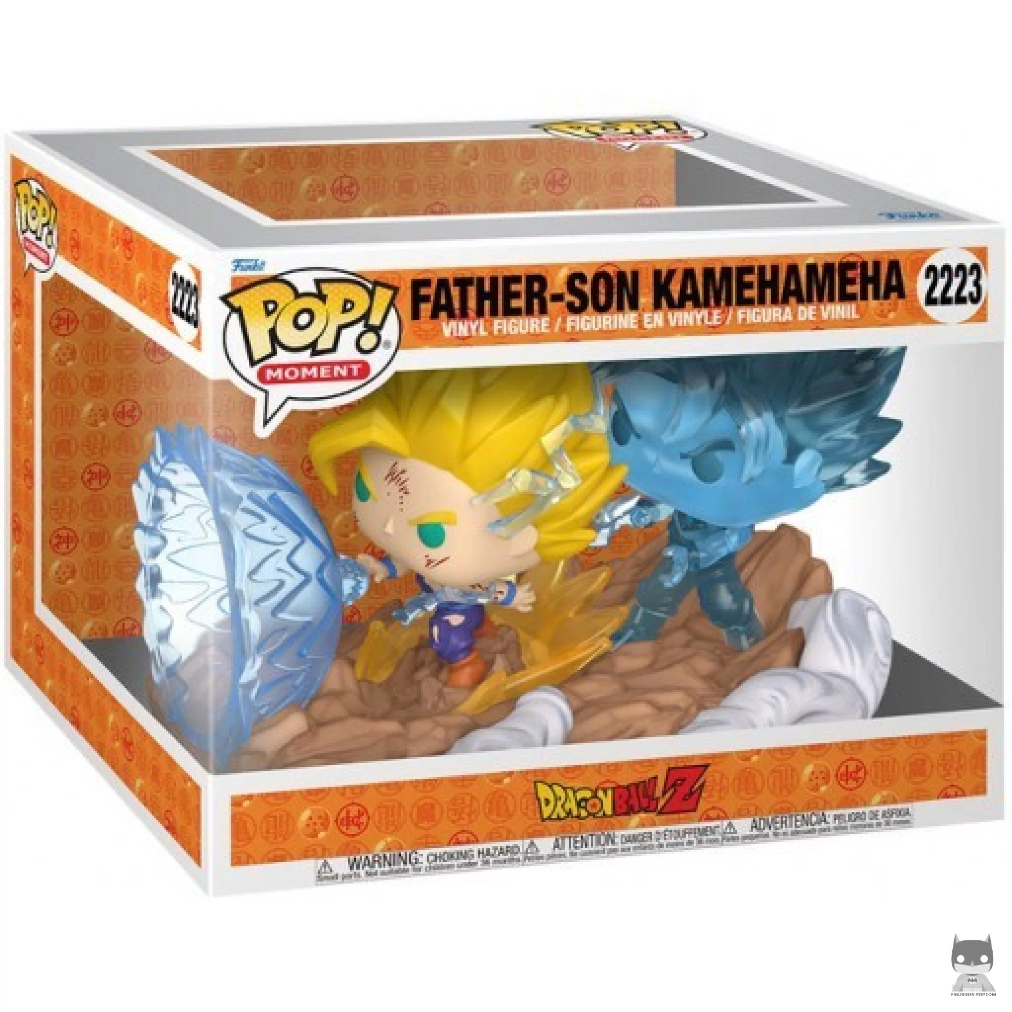 Father-Son Kamehameha Funko Pop! figure in its box