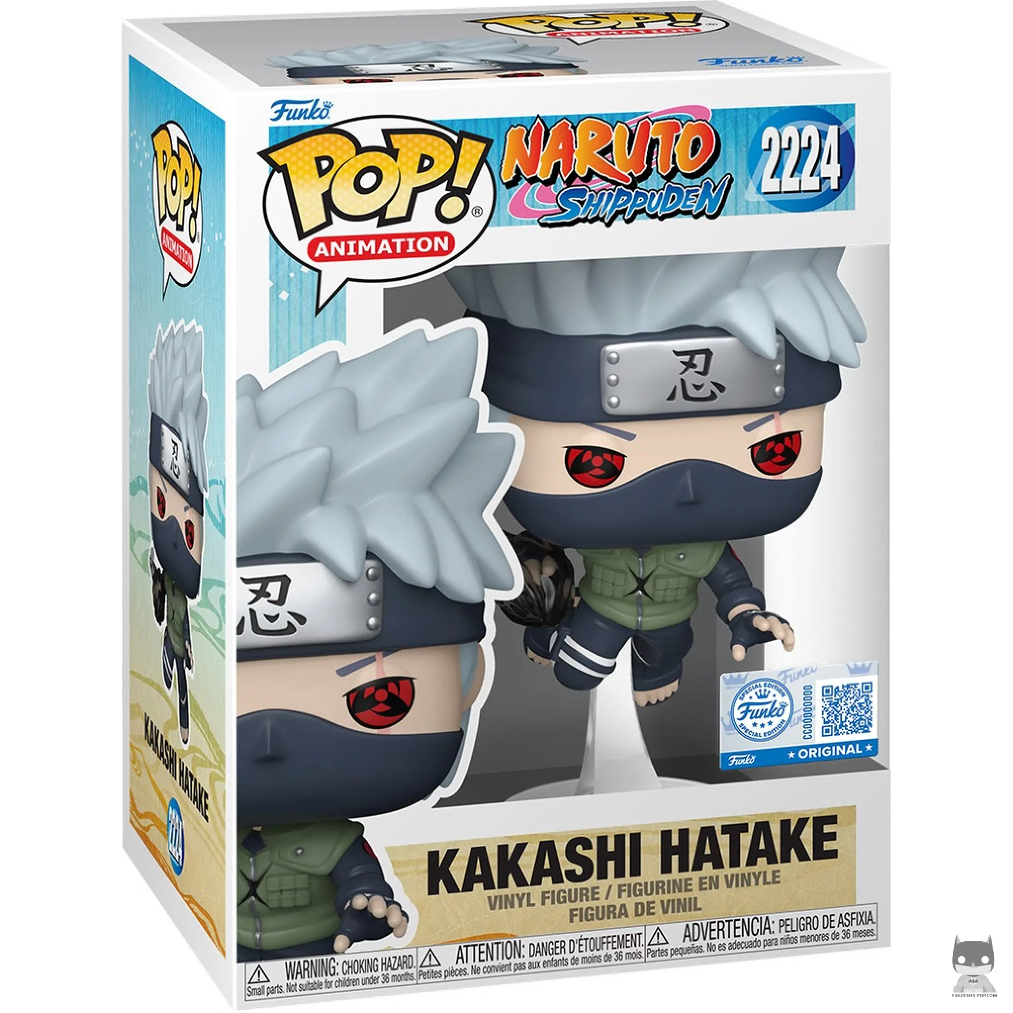 Kakashi Hatake (Leaping) Funko Pop! figure in its box