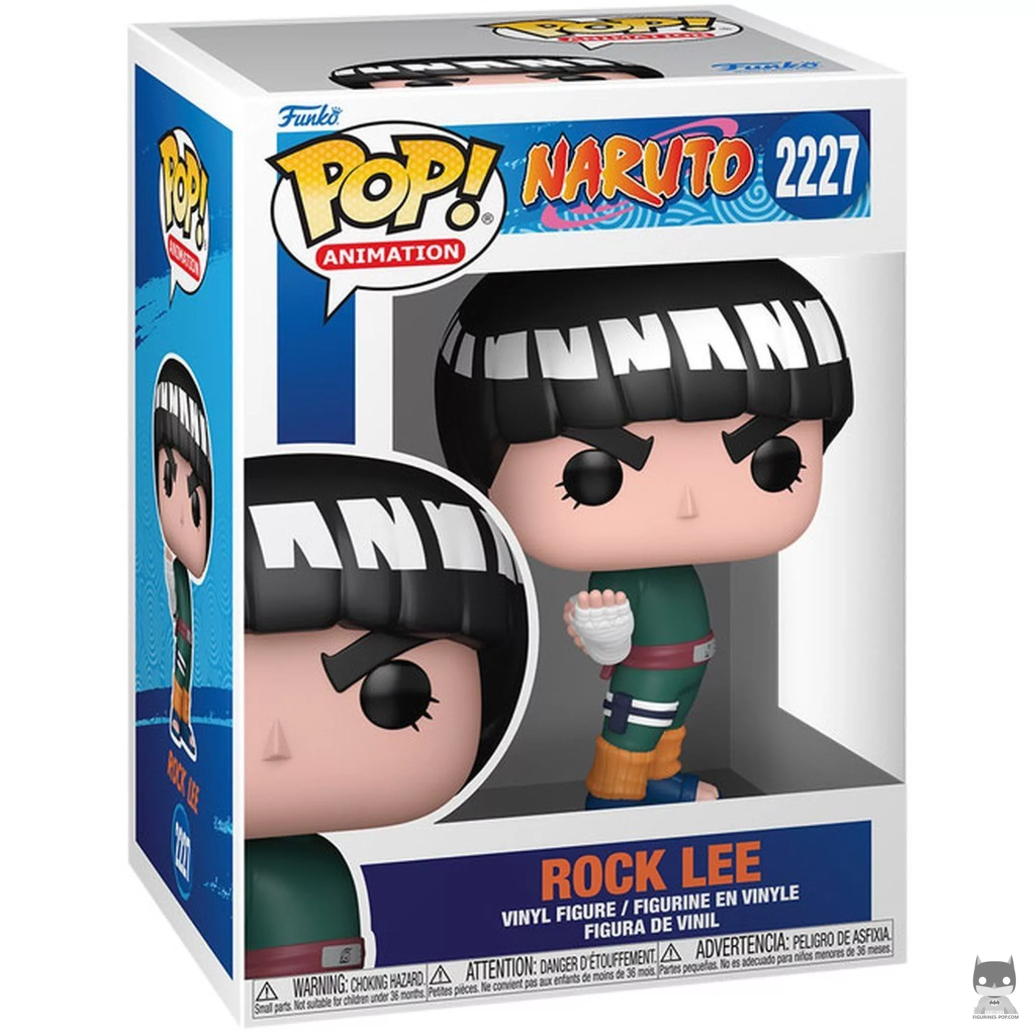 Rock Lee Funko Pop! figure in its box