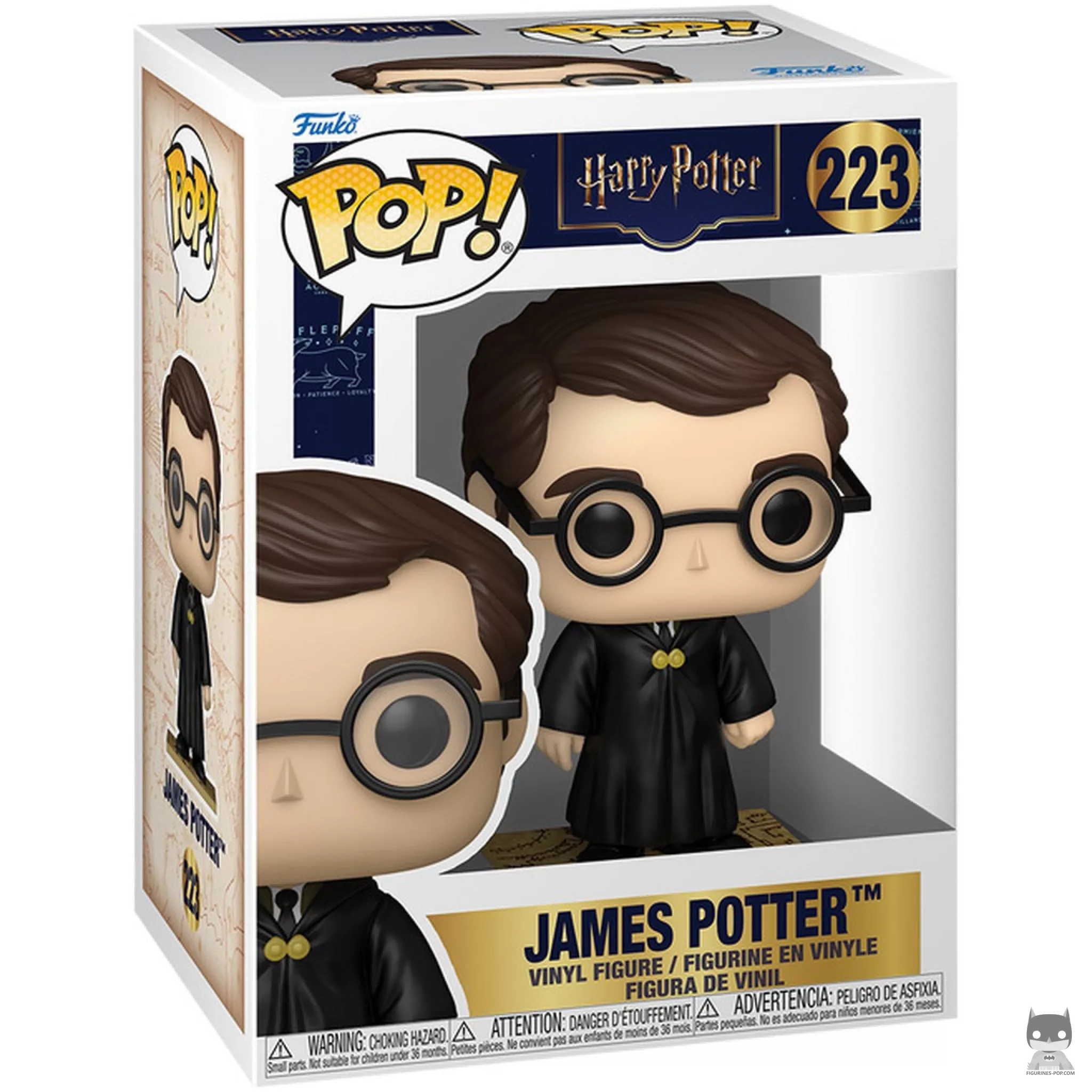 James Potter (Marauder's Map) Funko Pop! figure in its box