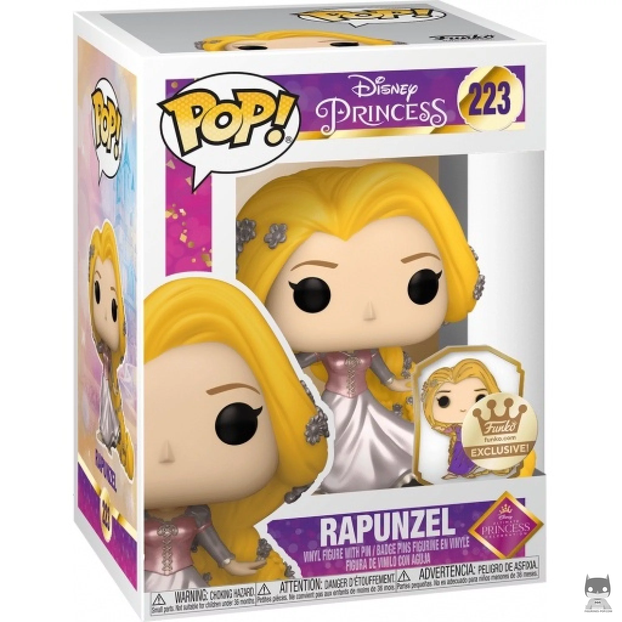 Rapunzel (Gold) Funko Pop! figure in its box