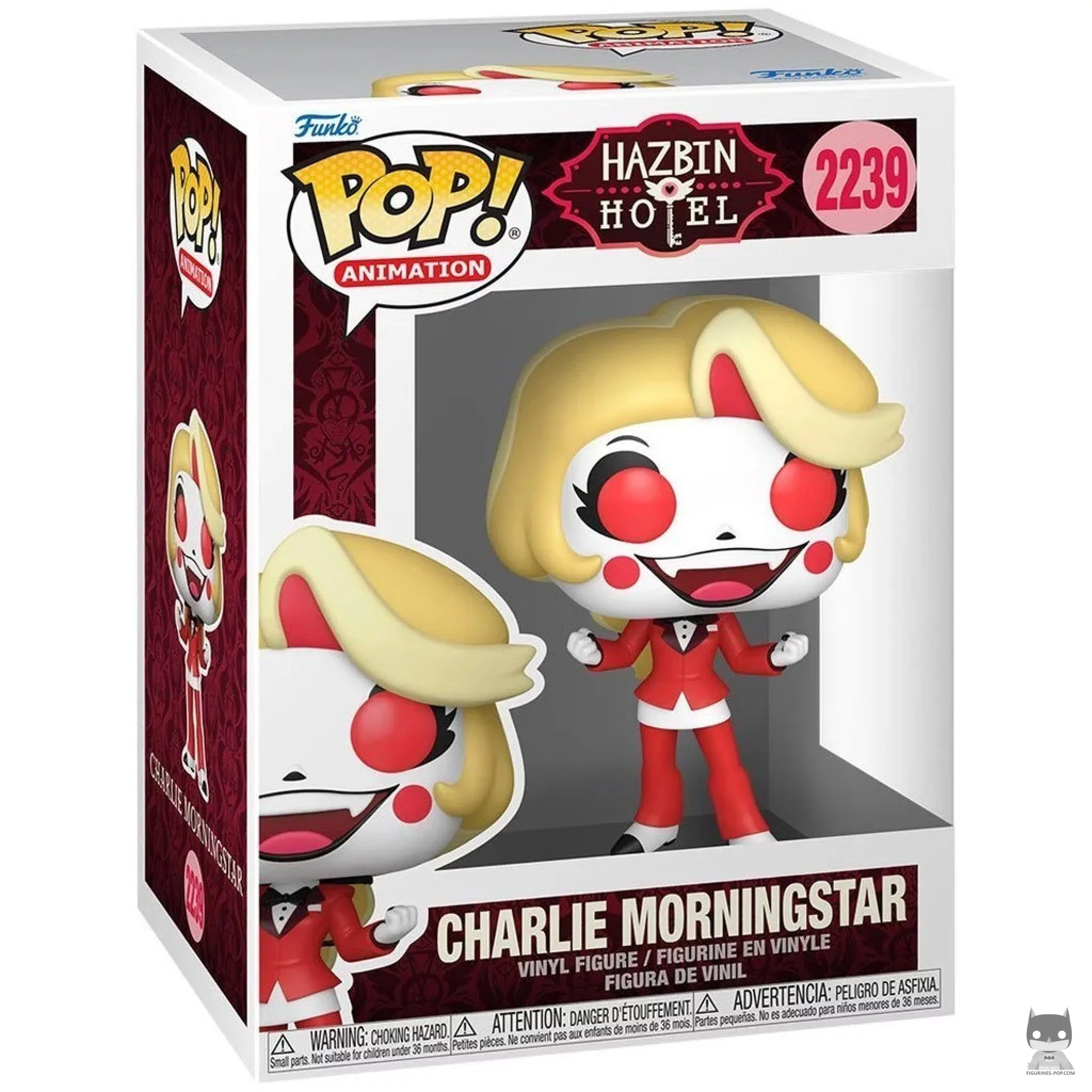 Charlie Morningstar Funko Pop! figure in its box