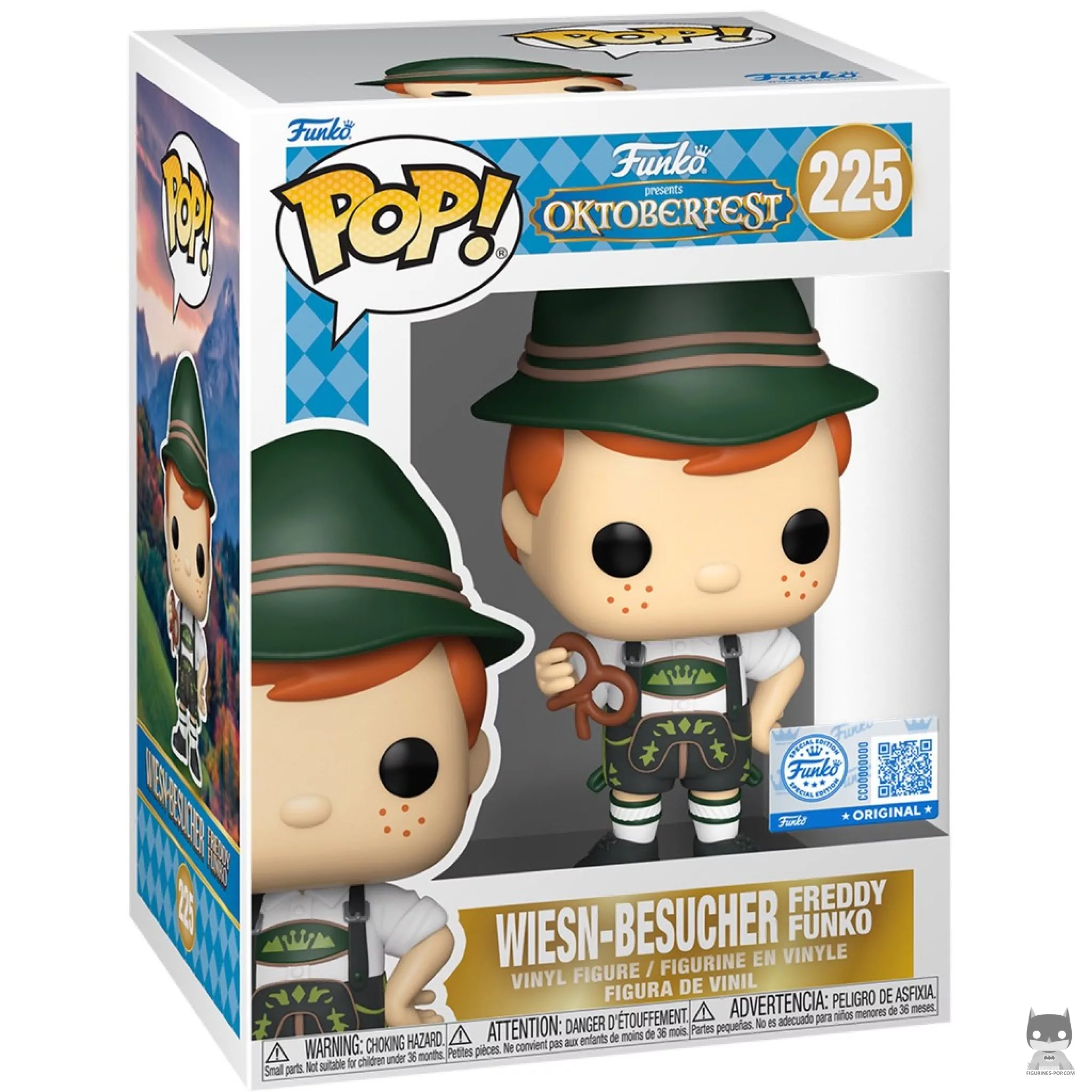 Wiesn-Besucher Freddy Funko Funko Pop! figure in its box