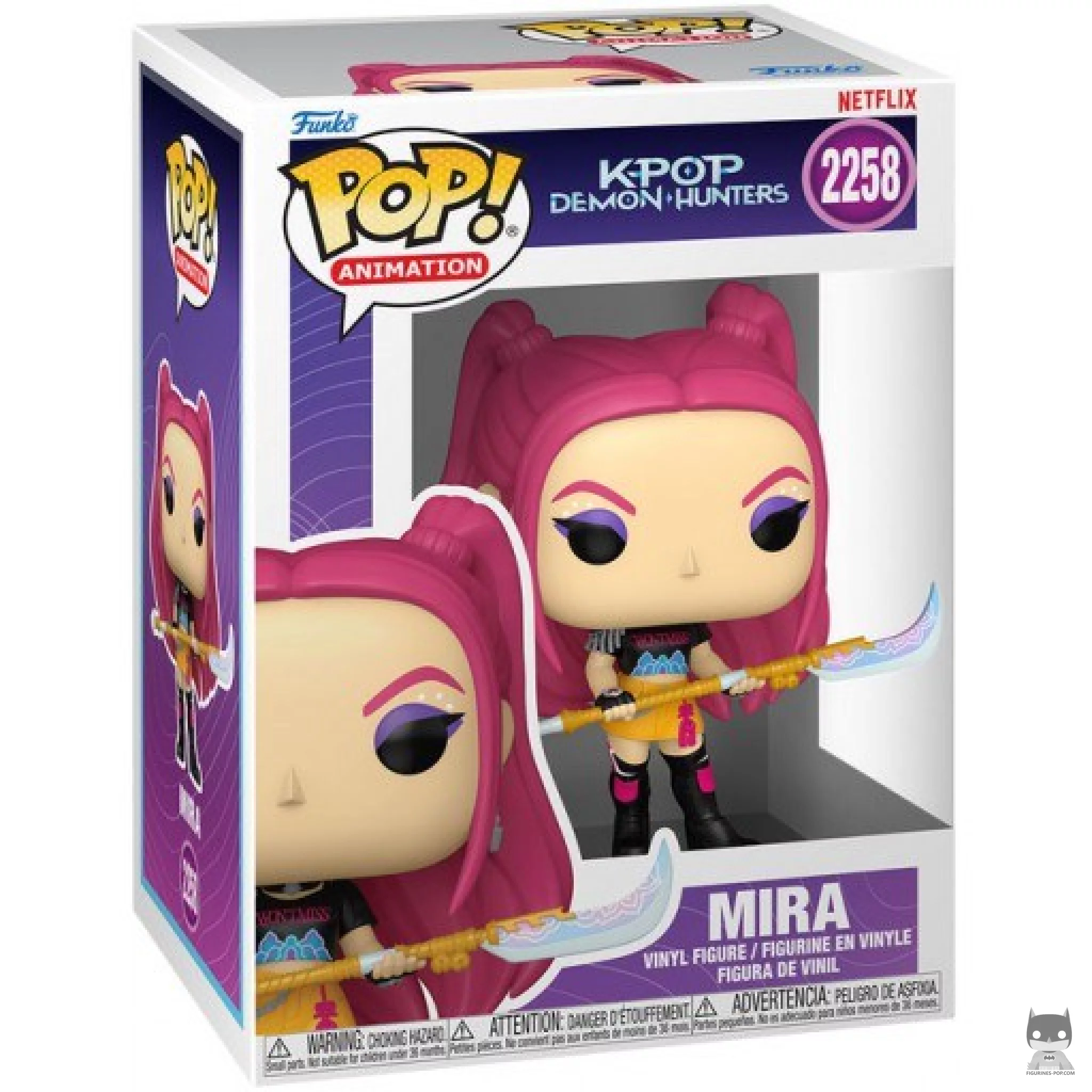 Mira Funko Pop! figure in its box
