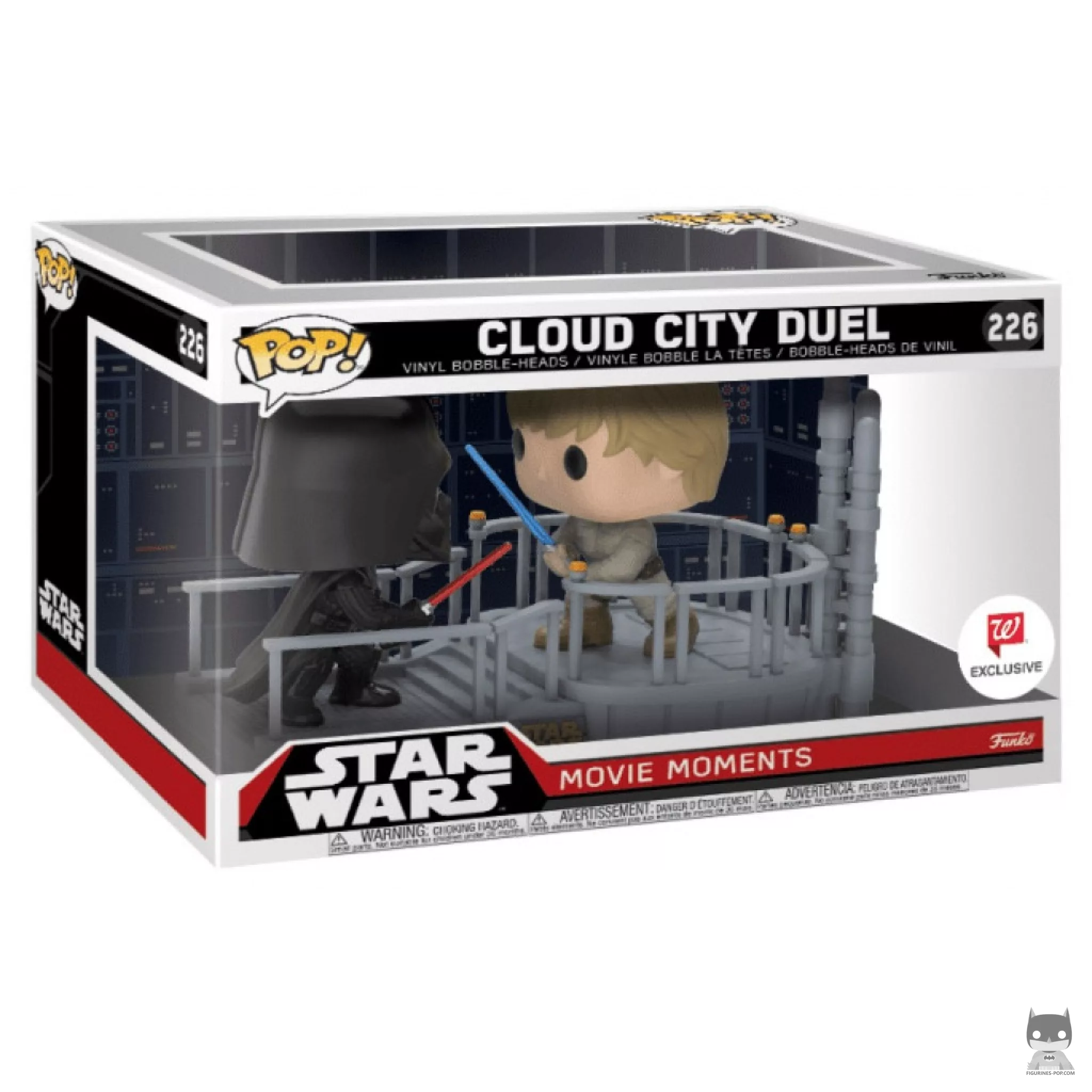 Cloud City Duel Funko Pop! figure in its box