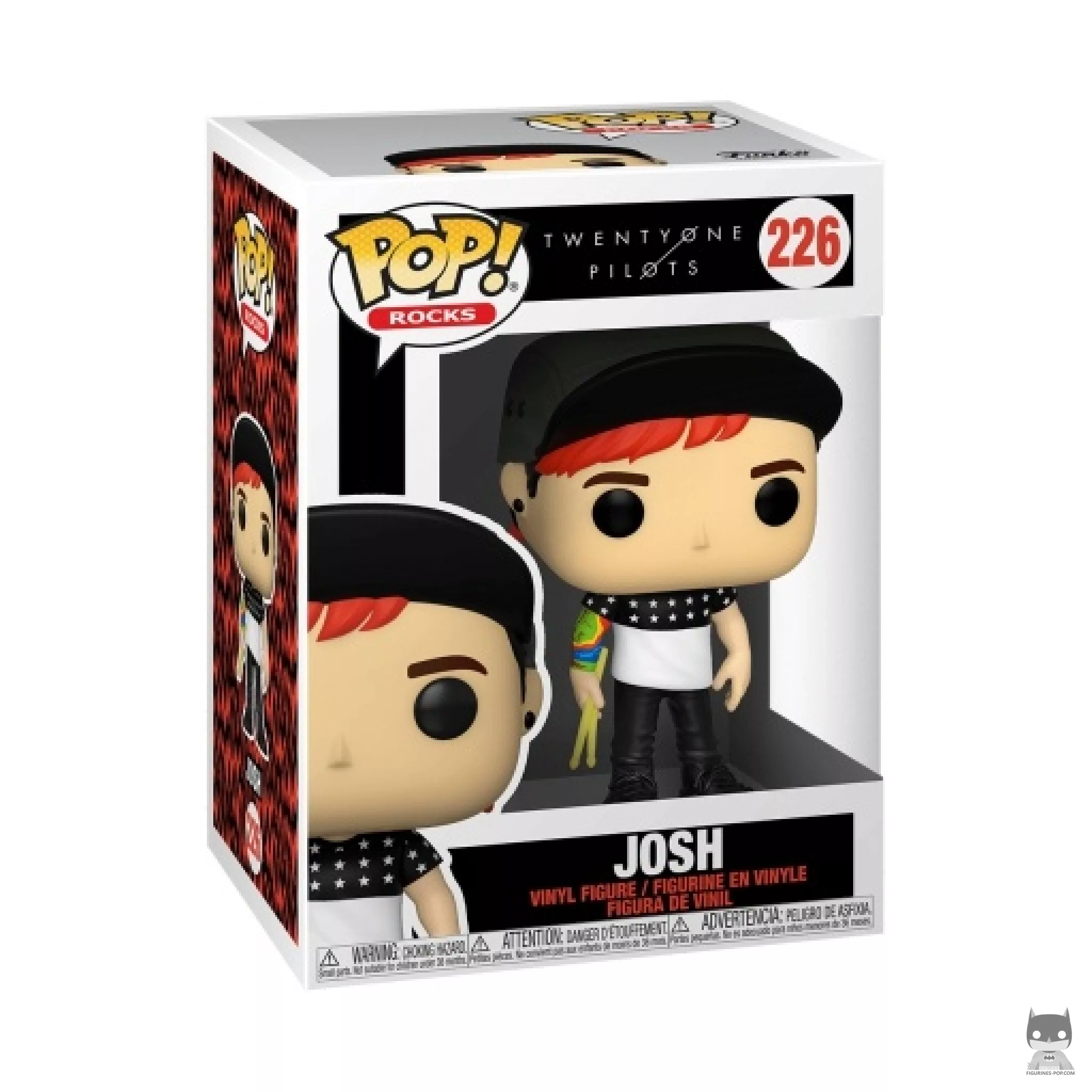 Josh Funko Pop! figure in its box