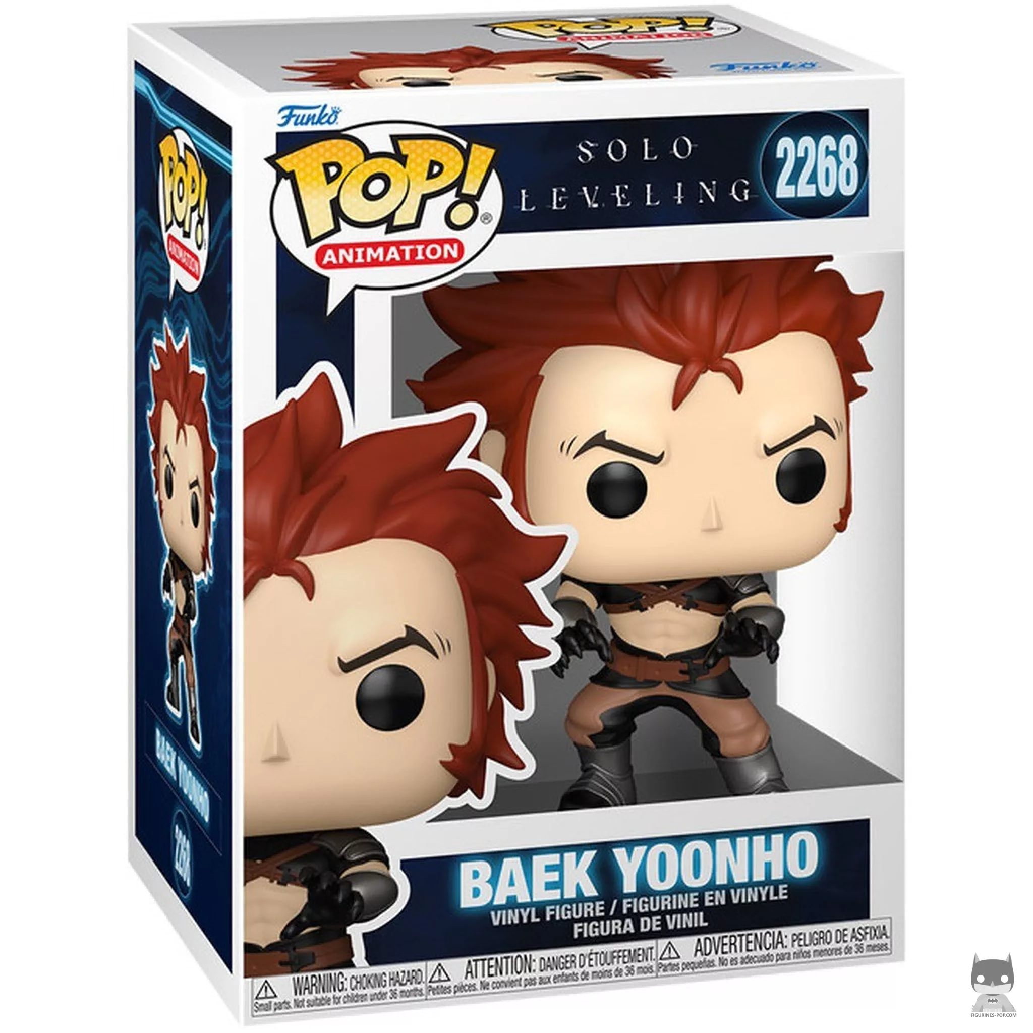 Baek Yoonho Funko Pop! figure in its box