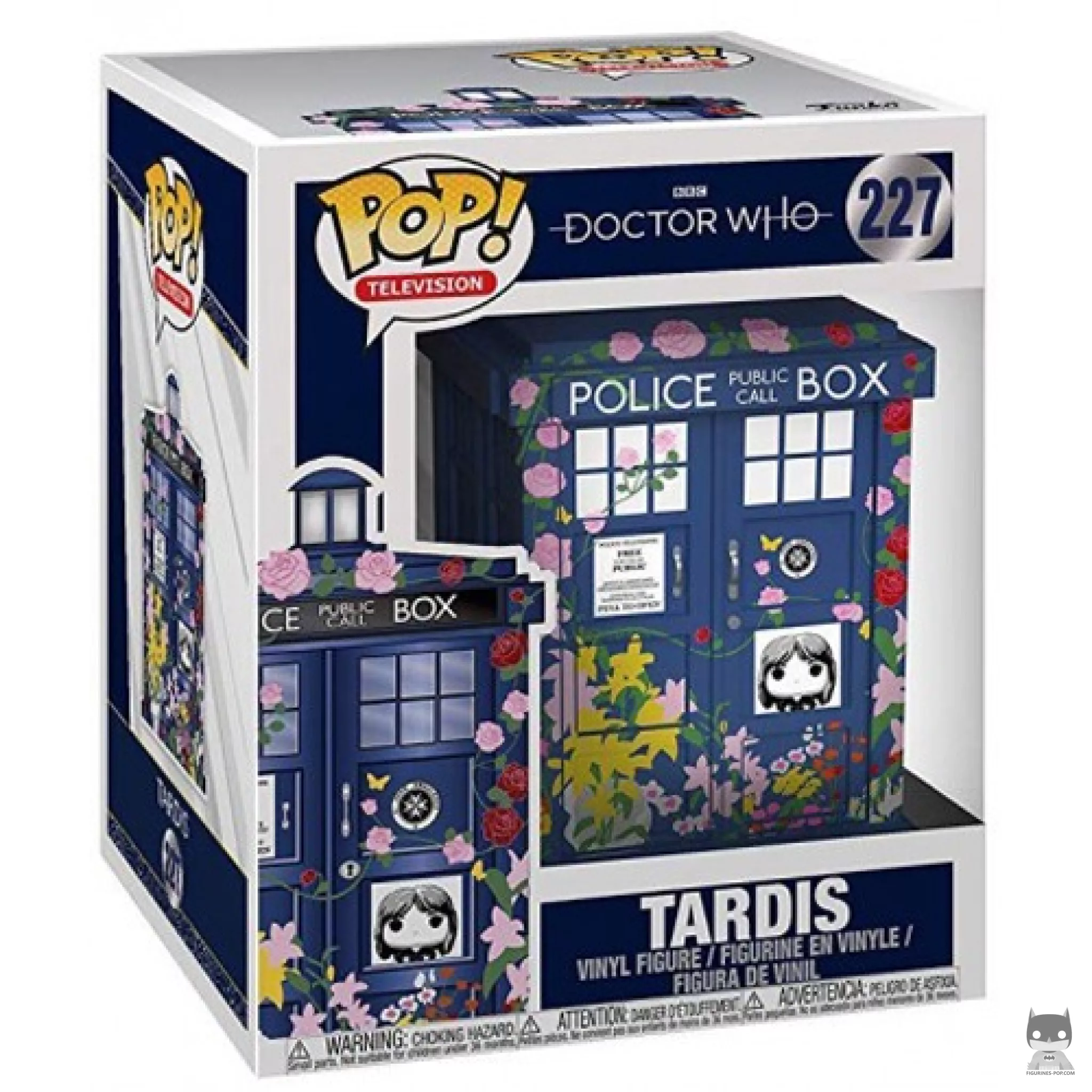 Tardis Funko Pop! figure in its box