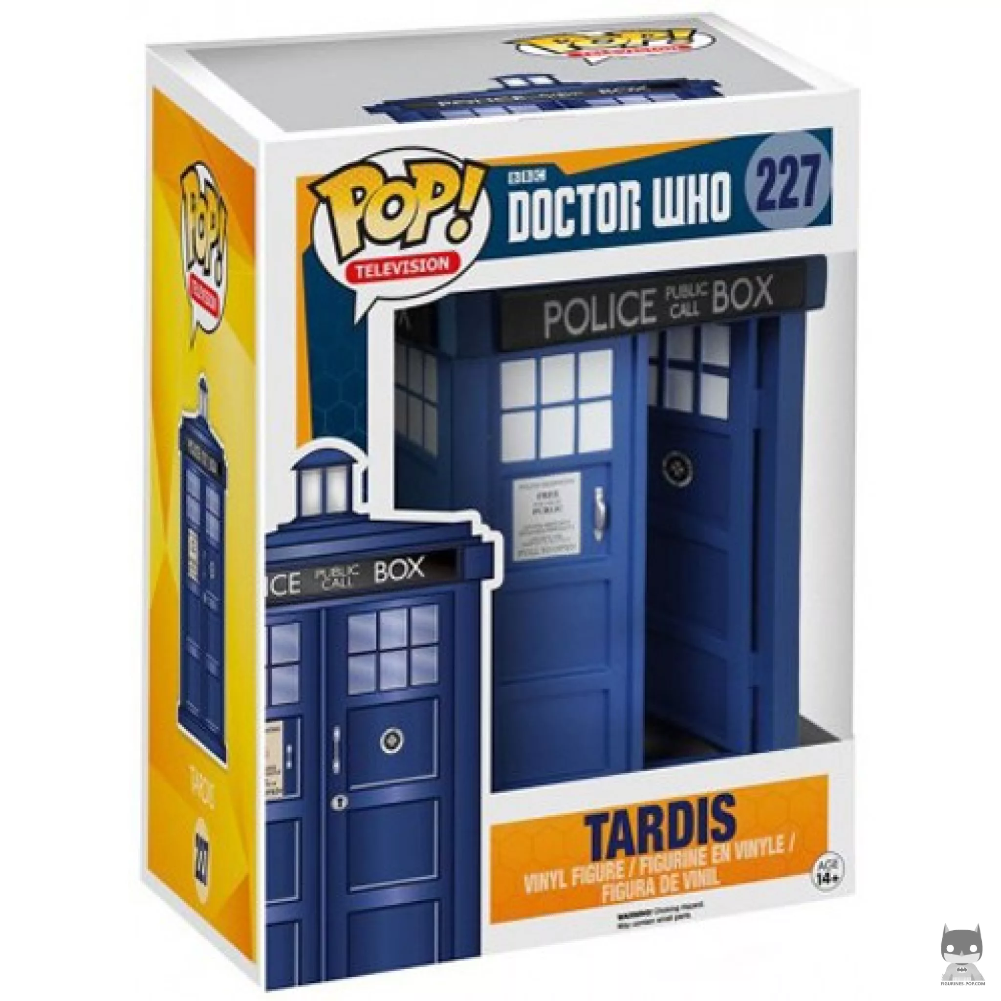 Tardis (Supersized) Funko Pop! figure in its box