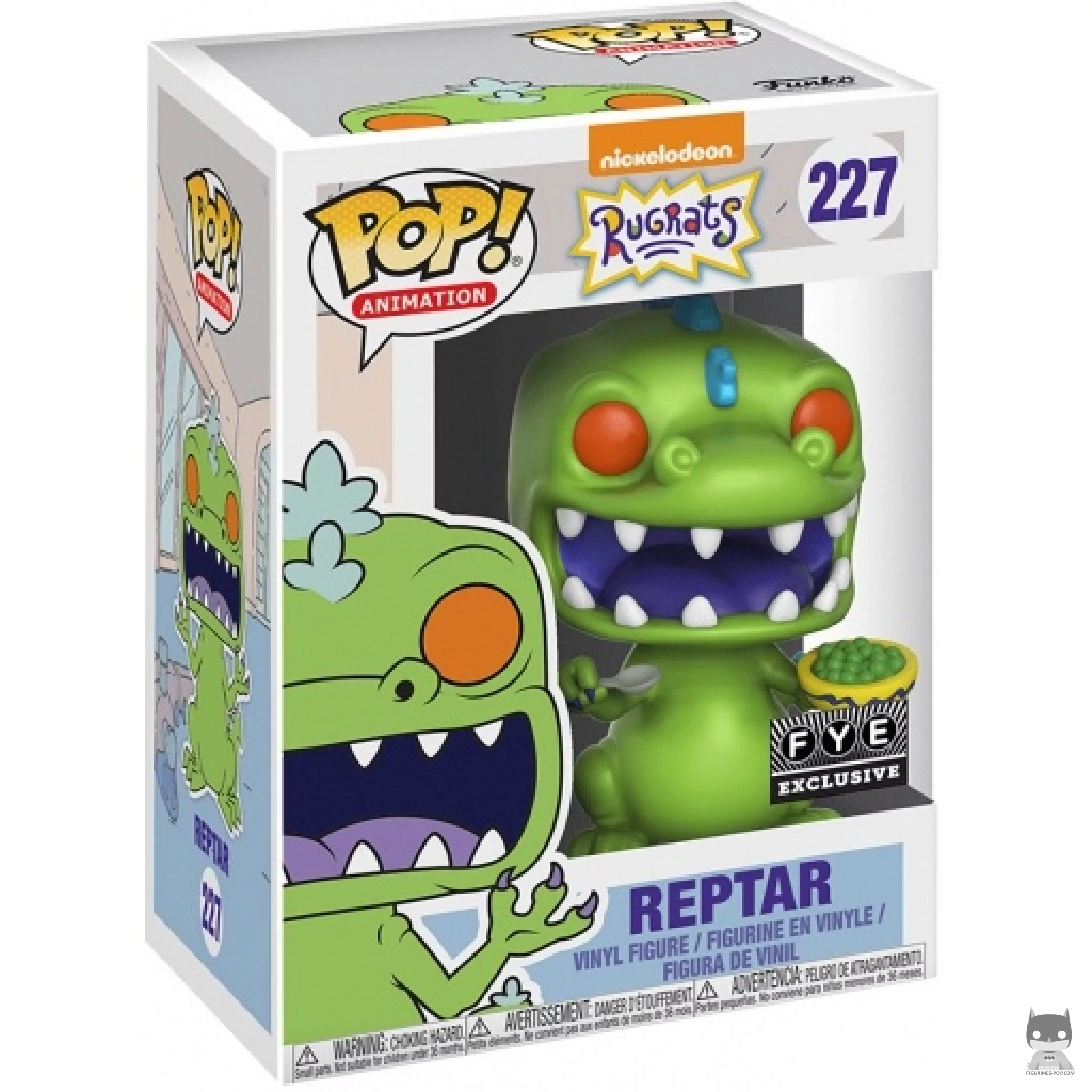 Reptar Funko Pop! figure in its box