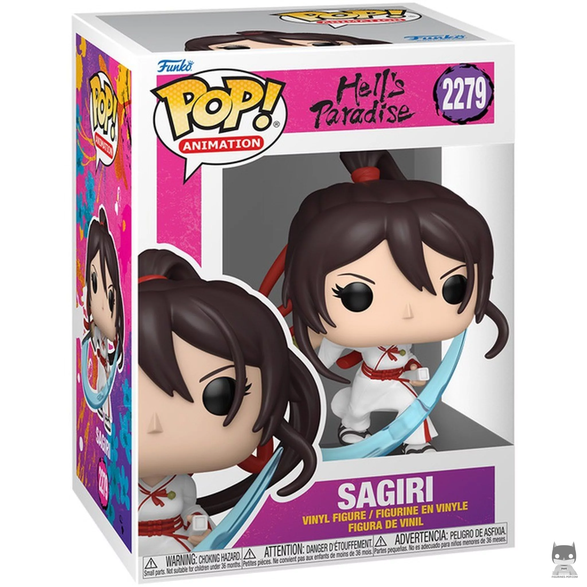 Sagiri Funko Pop! figure in its box
