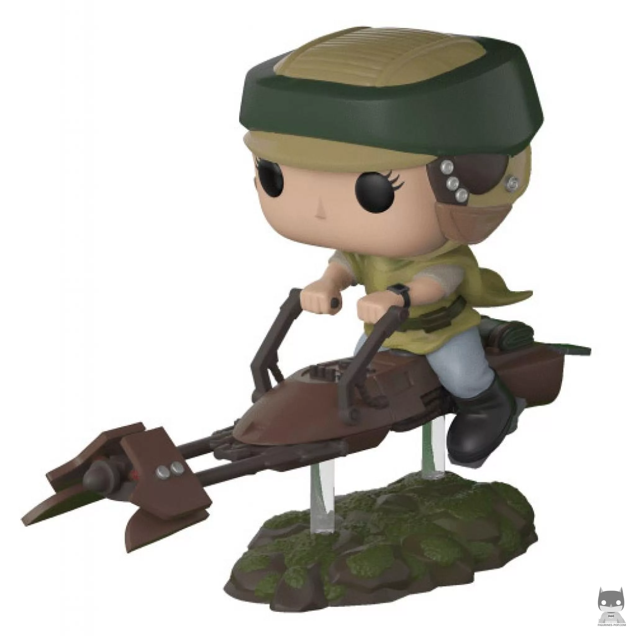 Princess Leia with Speeder Bike Funko Pop! figure (Star Wars: Episode VII, The Force Awakens)