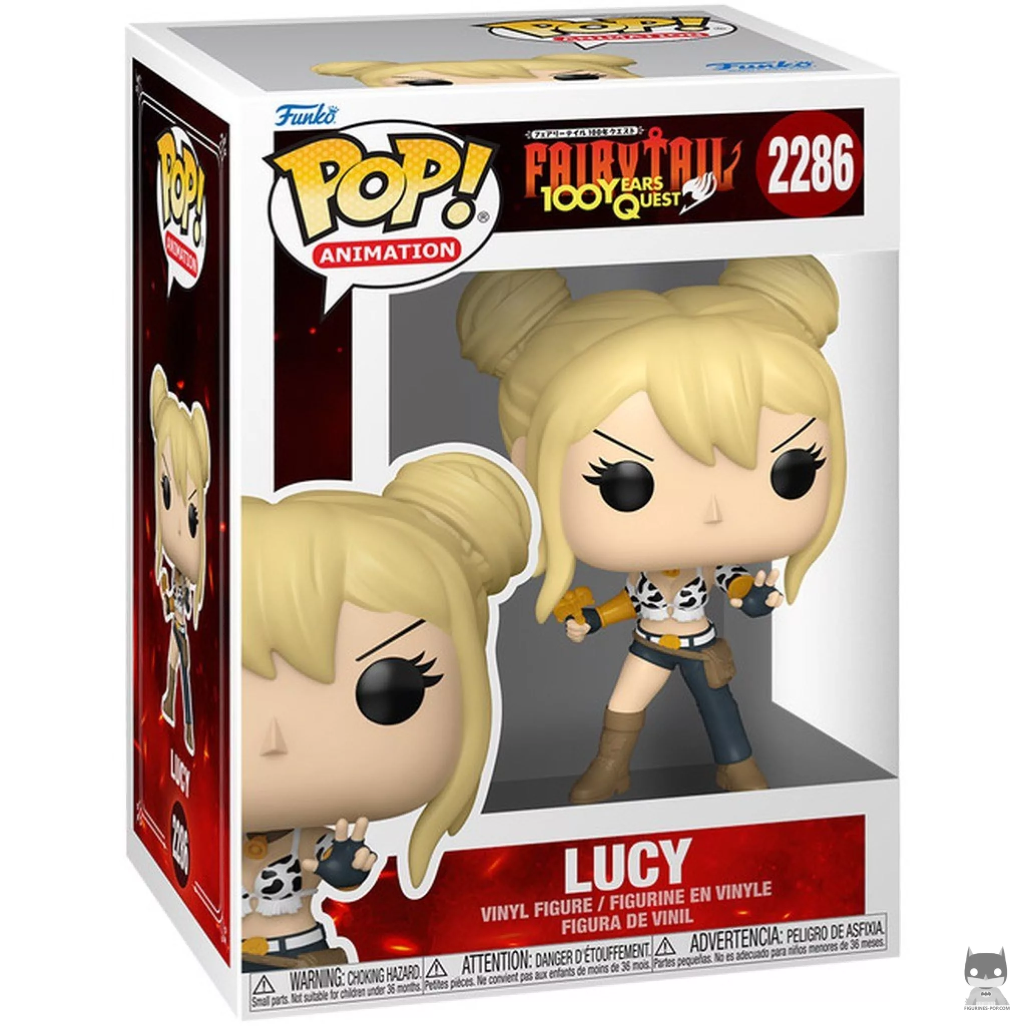 Lucy Funko Pop! figure in its box