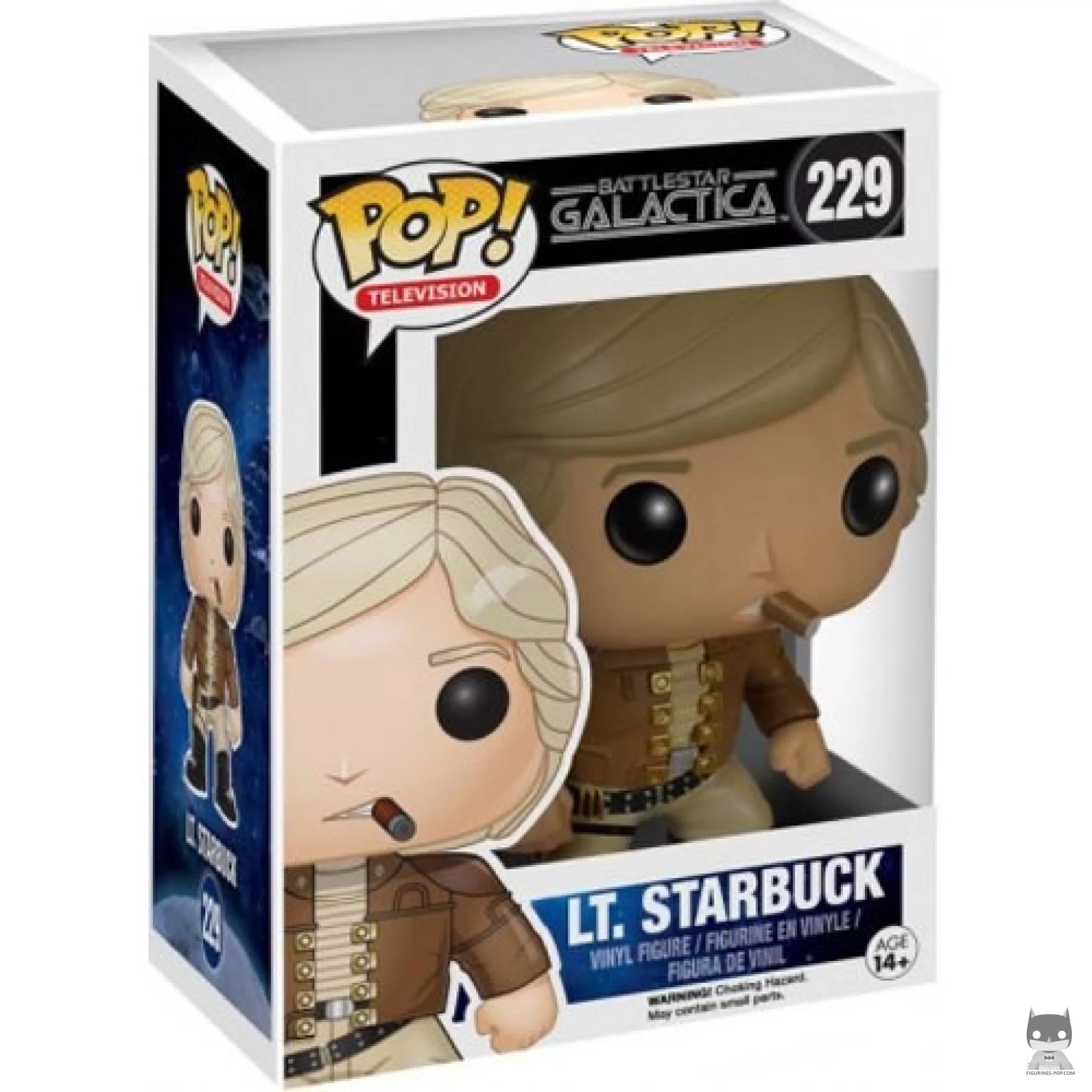 Lt. Starbuck Funko Pop! figure in its box
