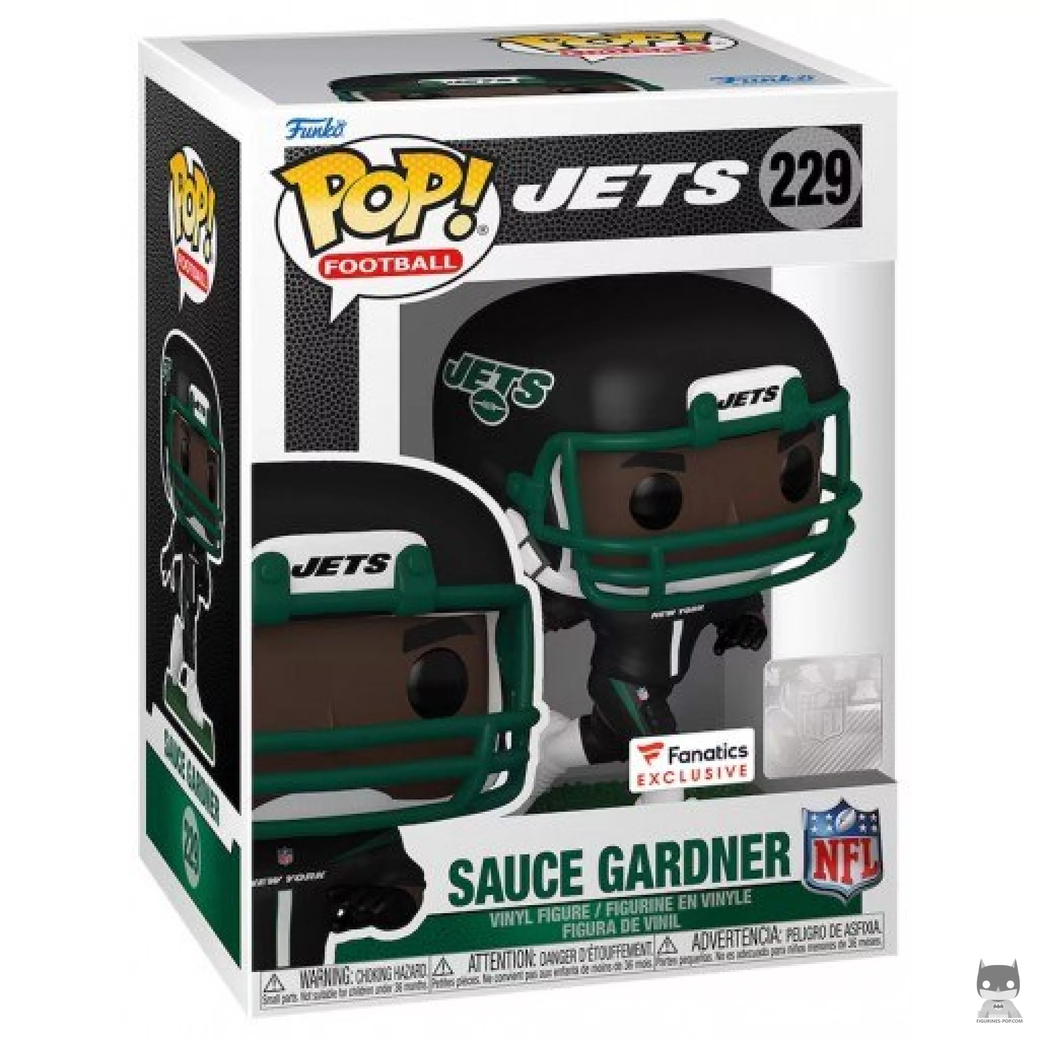 Sauce Gardner Funko Pop! figure in its box