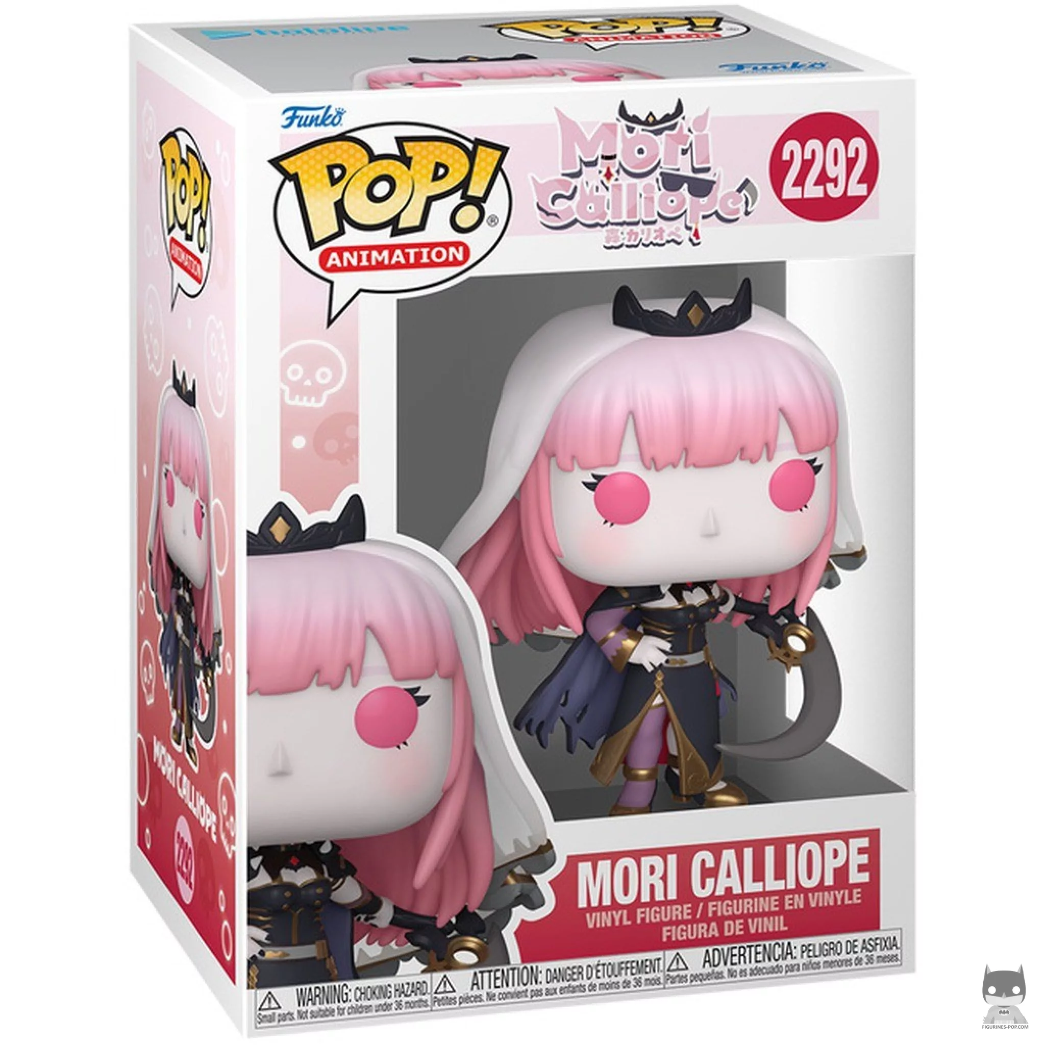 Mori Calliope Funko Pop! figure in its box