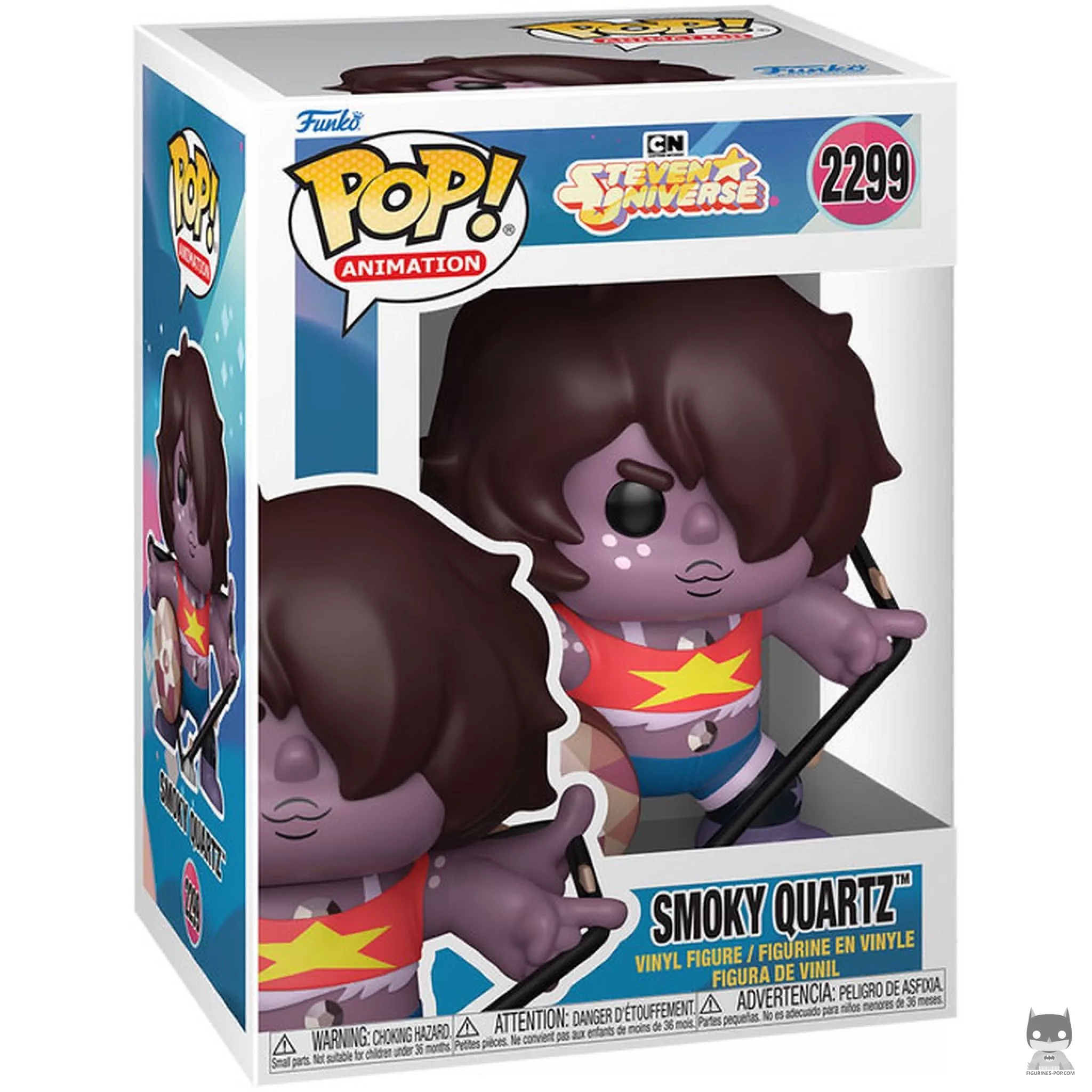 Smoky Quartz Funko Pop! figure in its box