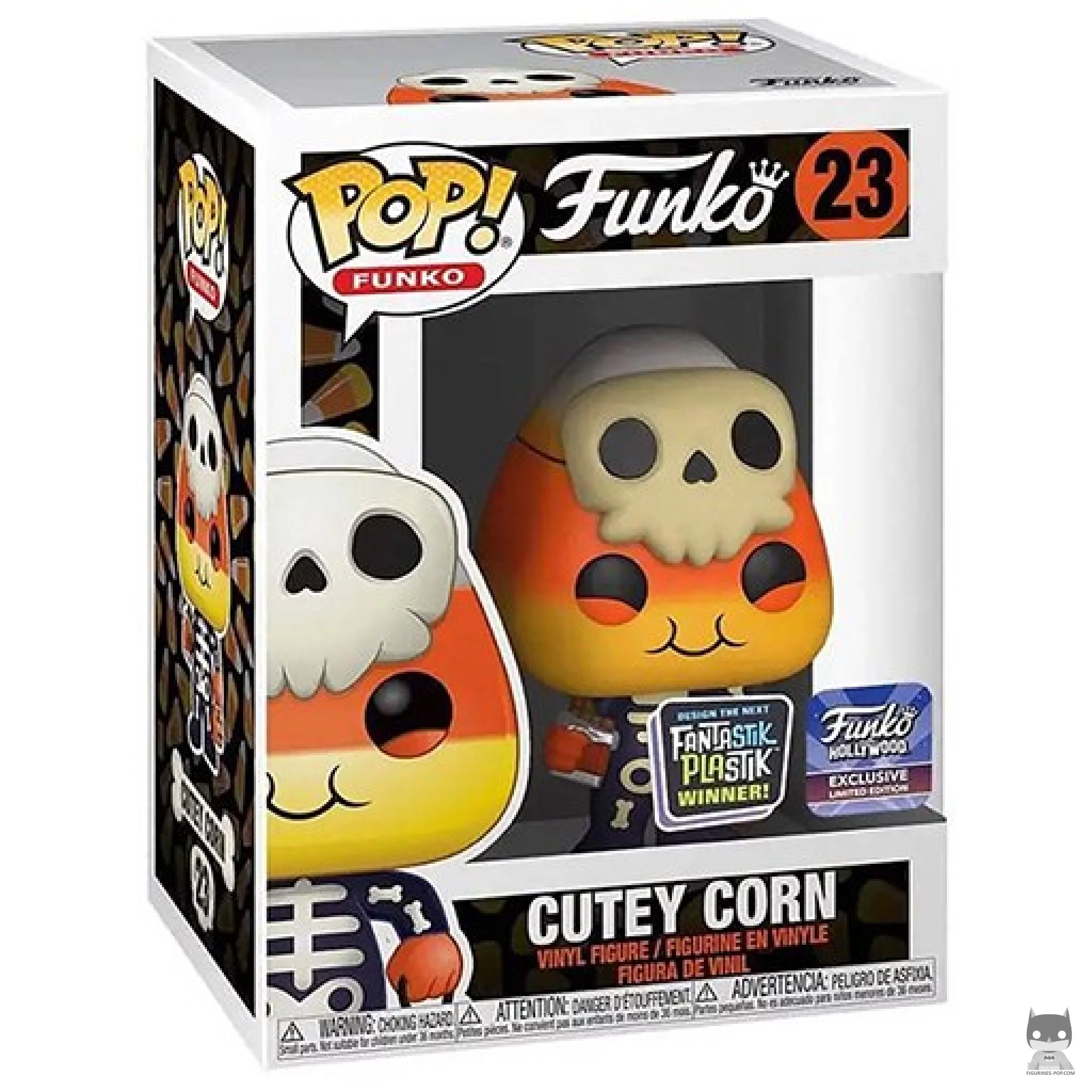 Cutey Corn Funko Pop! figure in its box