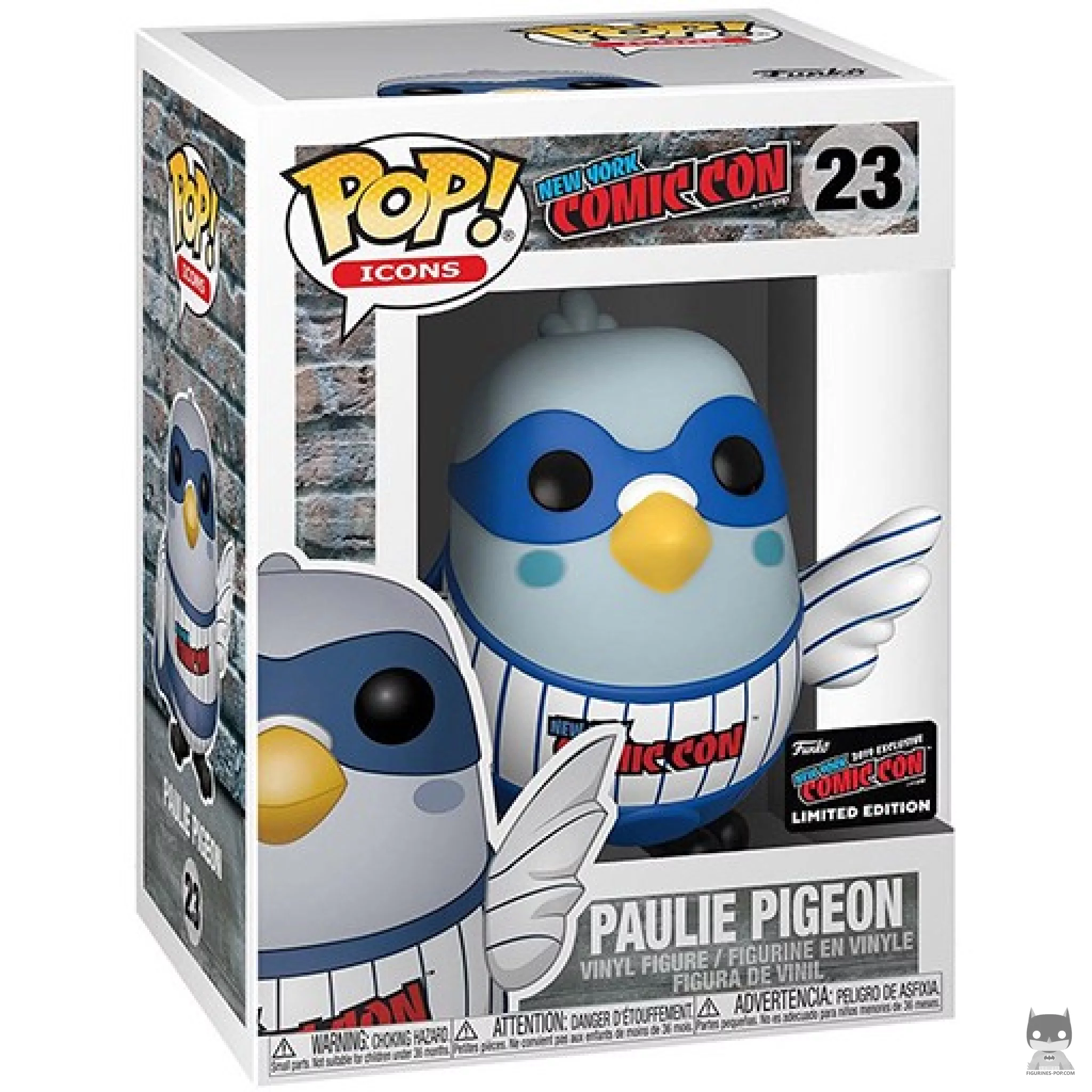 Paulie Pigeon (Jersey) Funko Pop! figure in its box