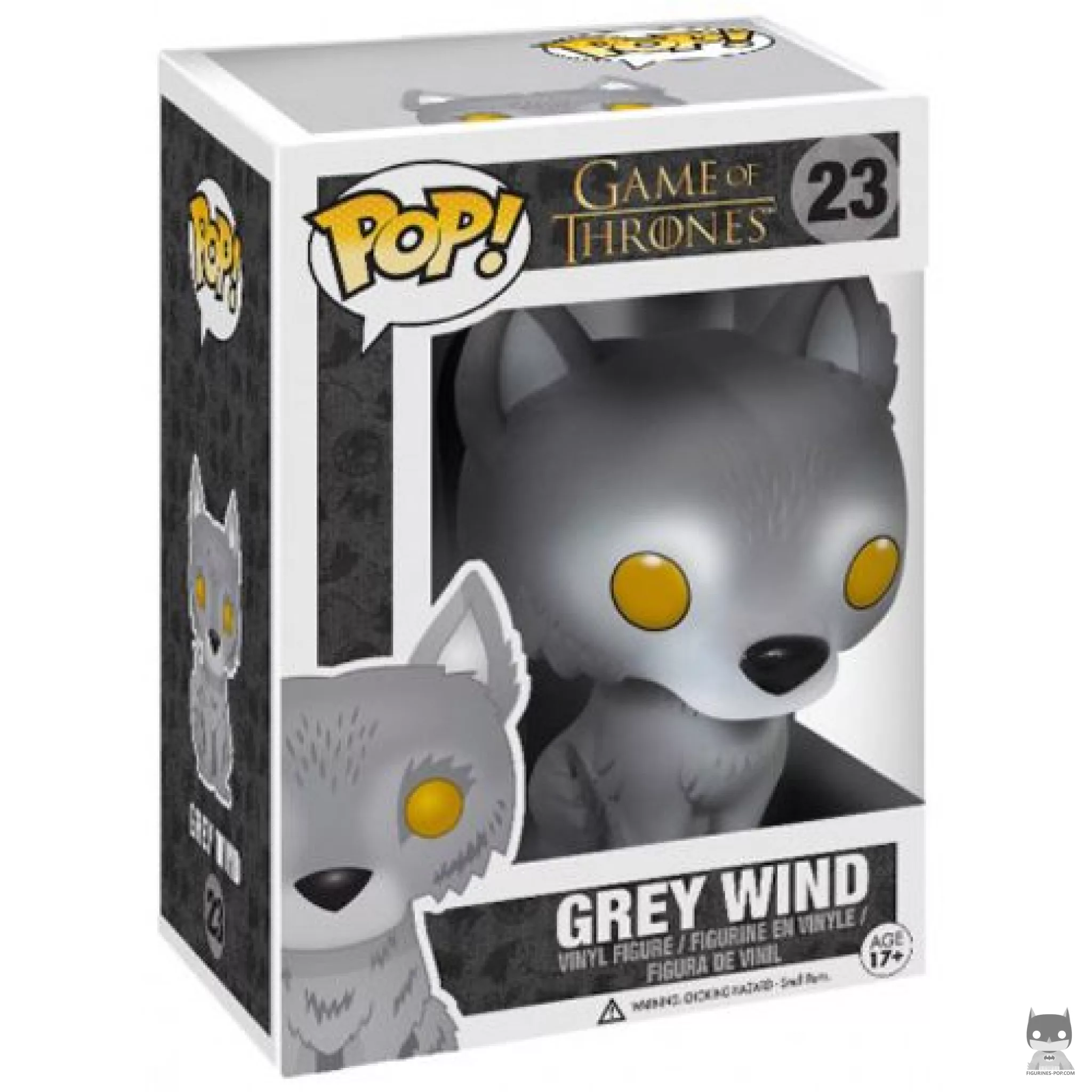 Grey Wind Funko Pop! figure in its box
