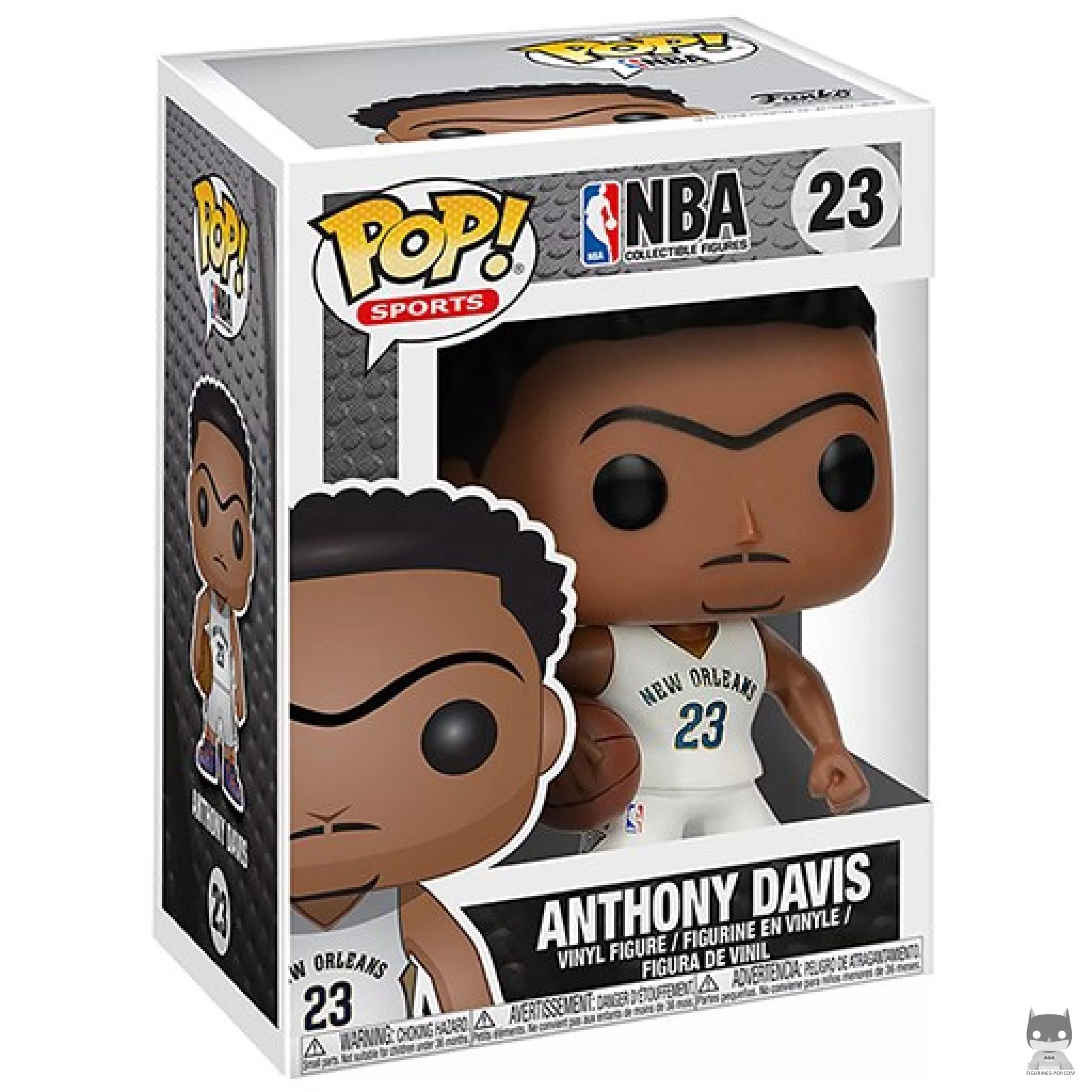 Anthony Davis Funko Pop! figure in its box