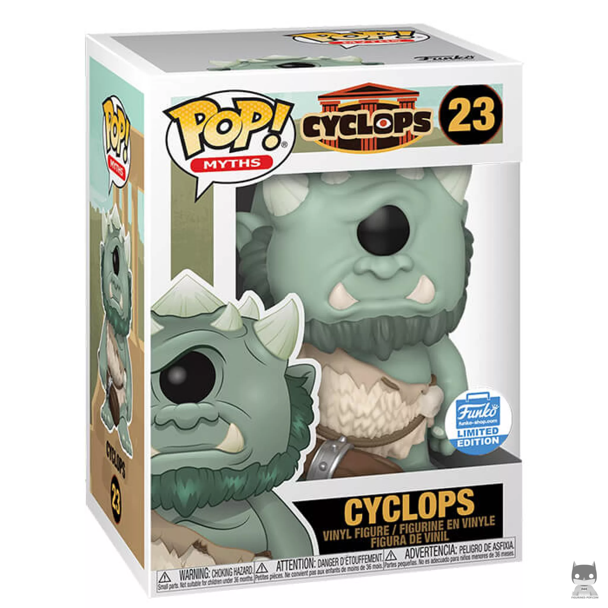 Cyclops Funko Pop! figure in its box