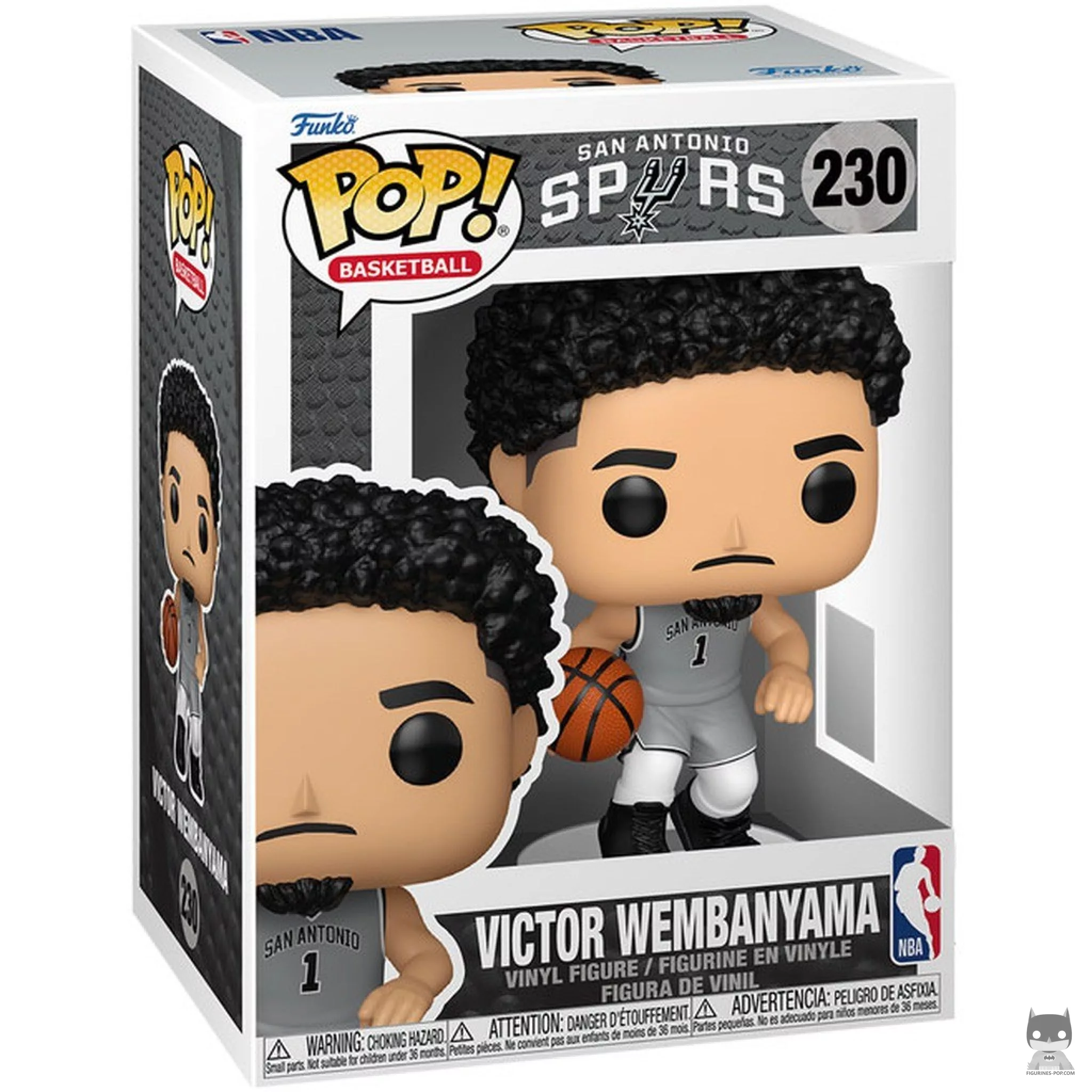 Victor Wembanyama Funko Pop! figure in its box