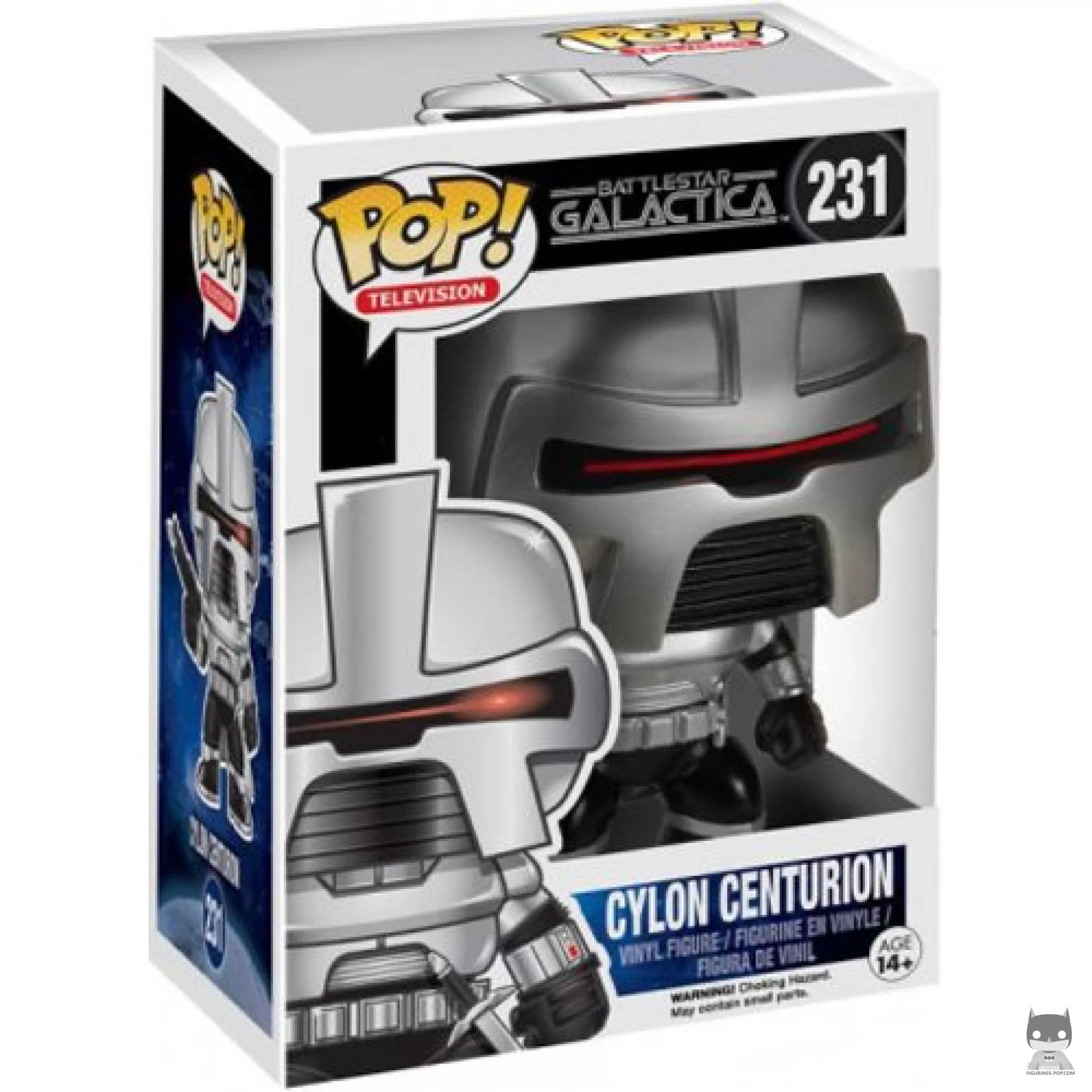 Cylon Funko Pop! figure in its box
