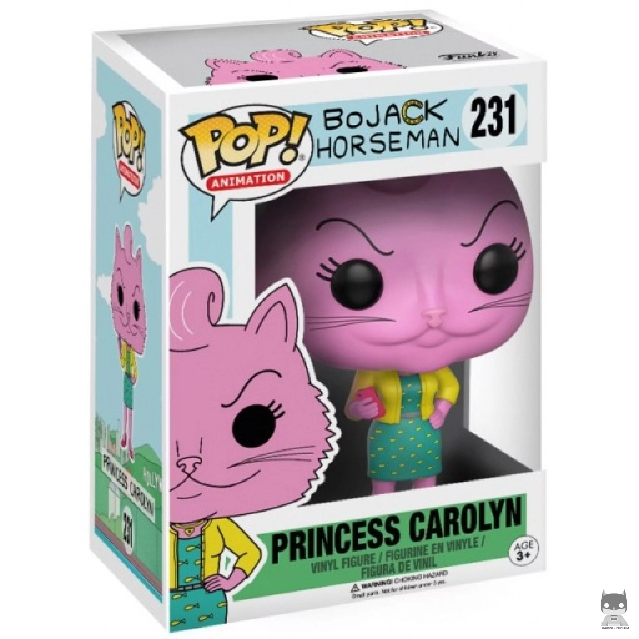 Princess Carolyn Funko Pop! figure in its box