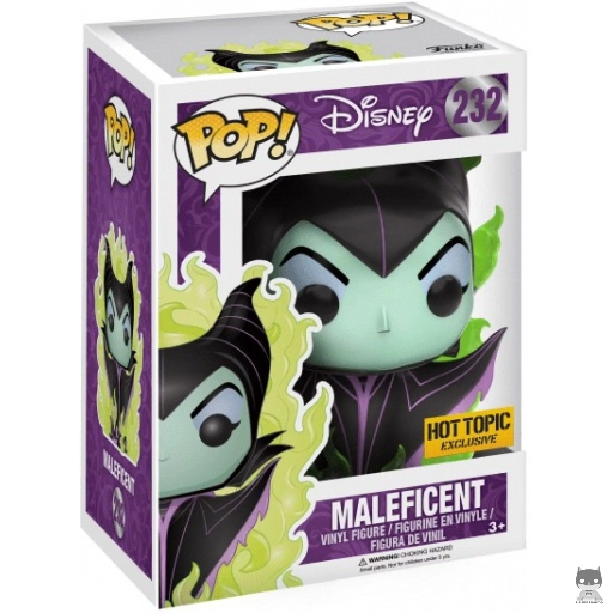 Maleficent Funko Pop! figure in its box