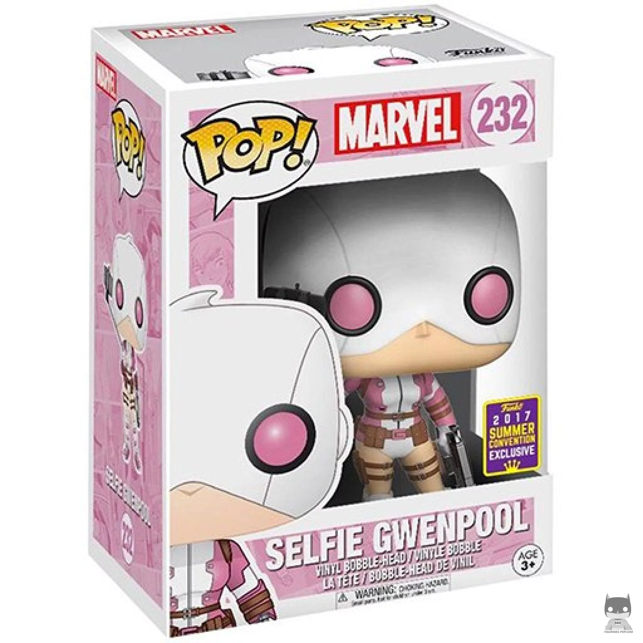 Gwenpool Funko Pop! figure in its box