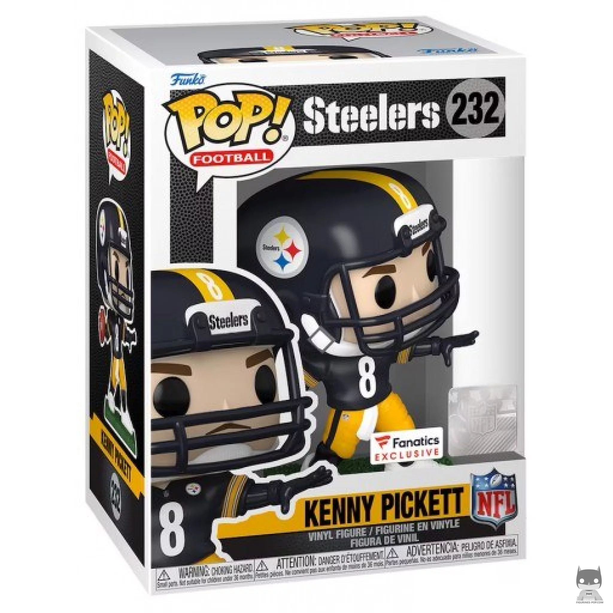 Kenny Pickett Funko Pop! figure in its box