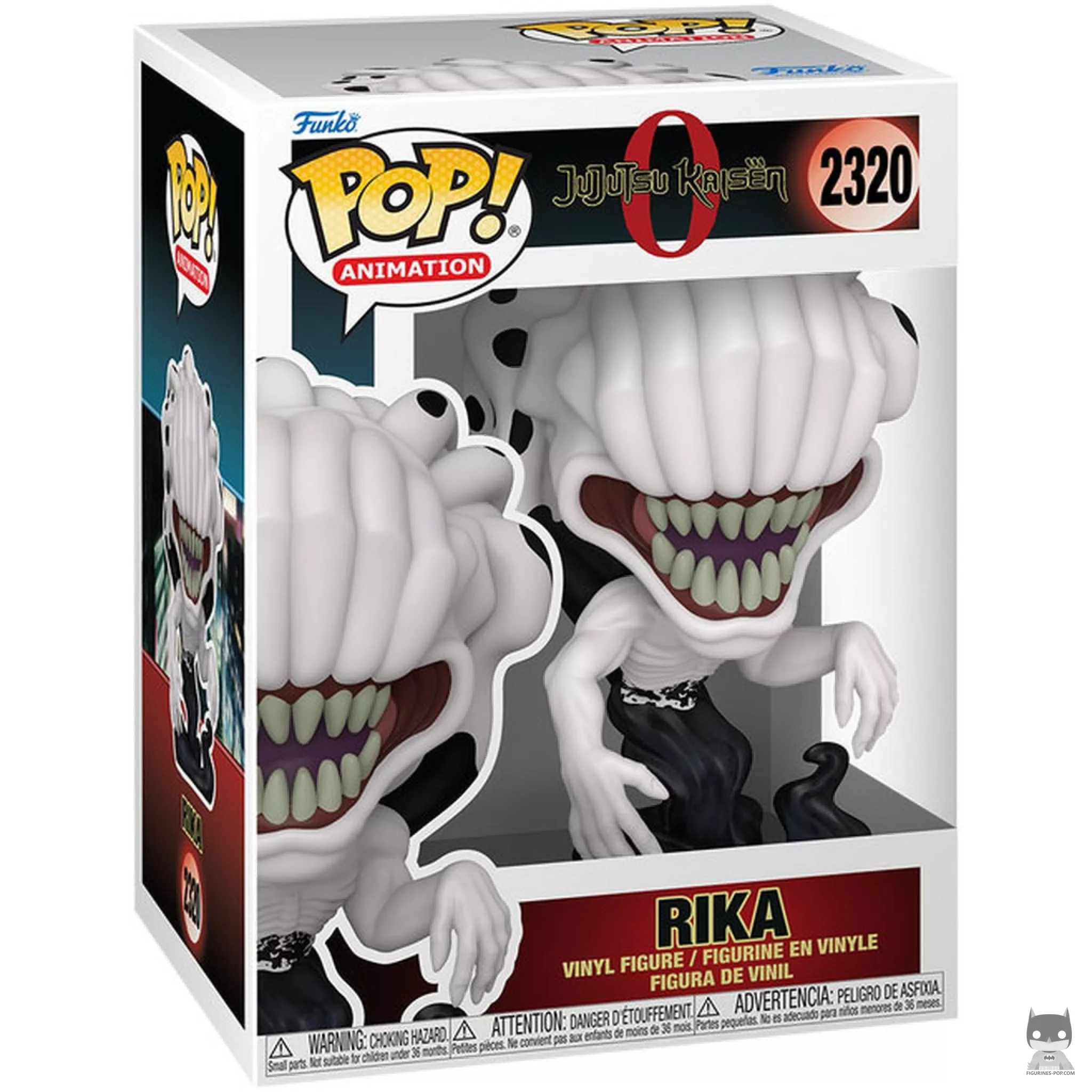Rika Funko Pop! figure in its box
