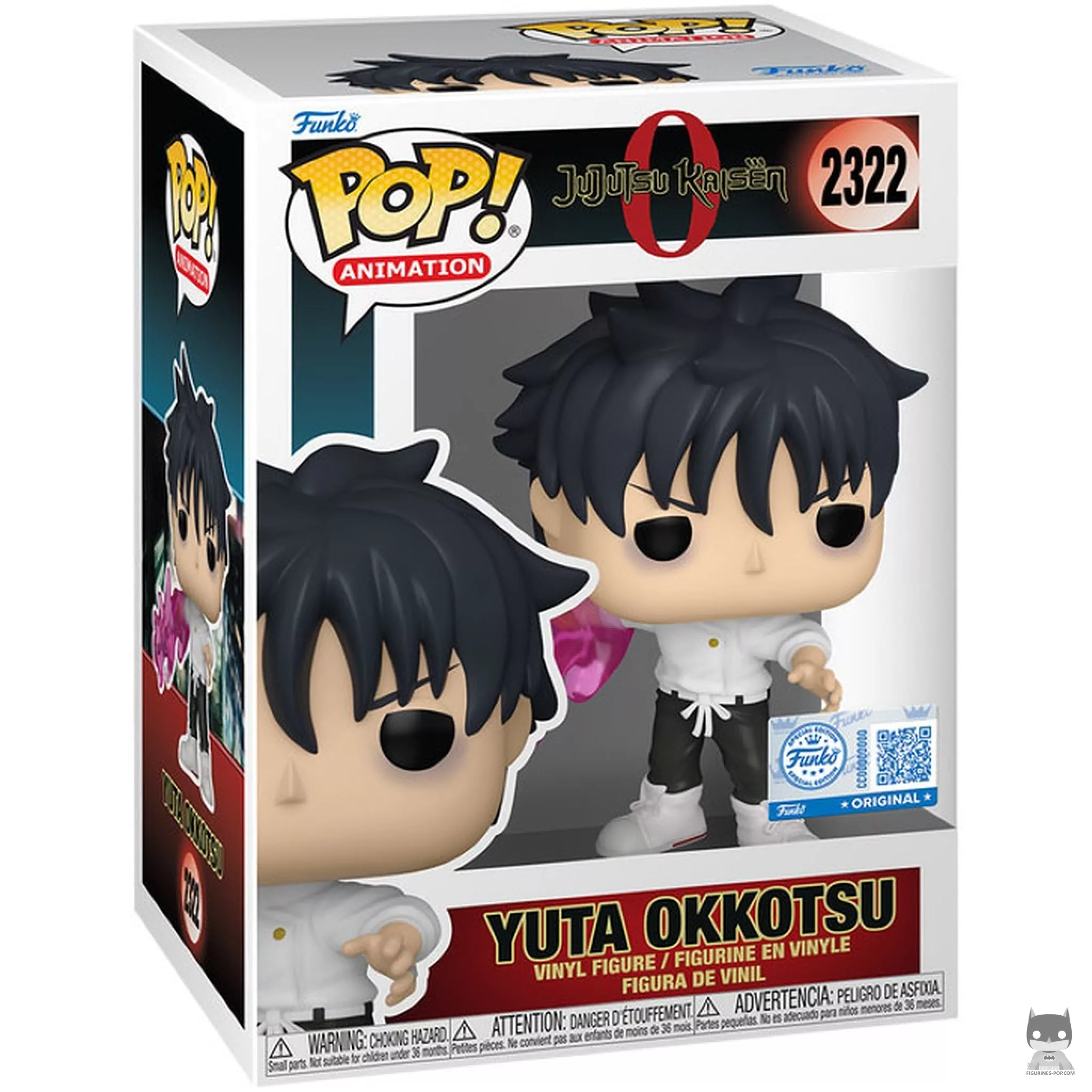 Yuta Okkotsu Funko Pop! figure in its box