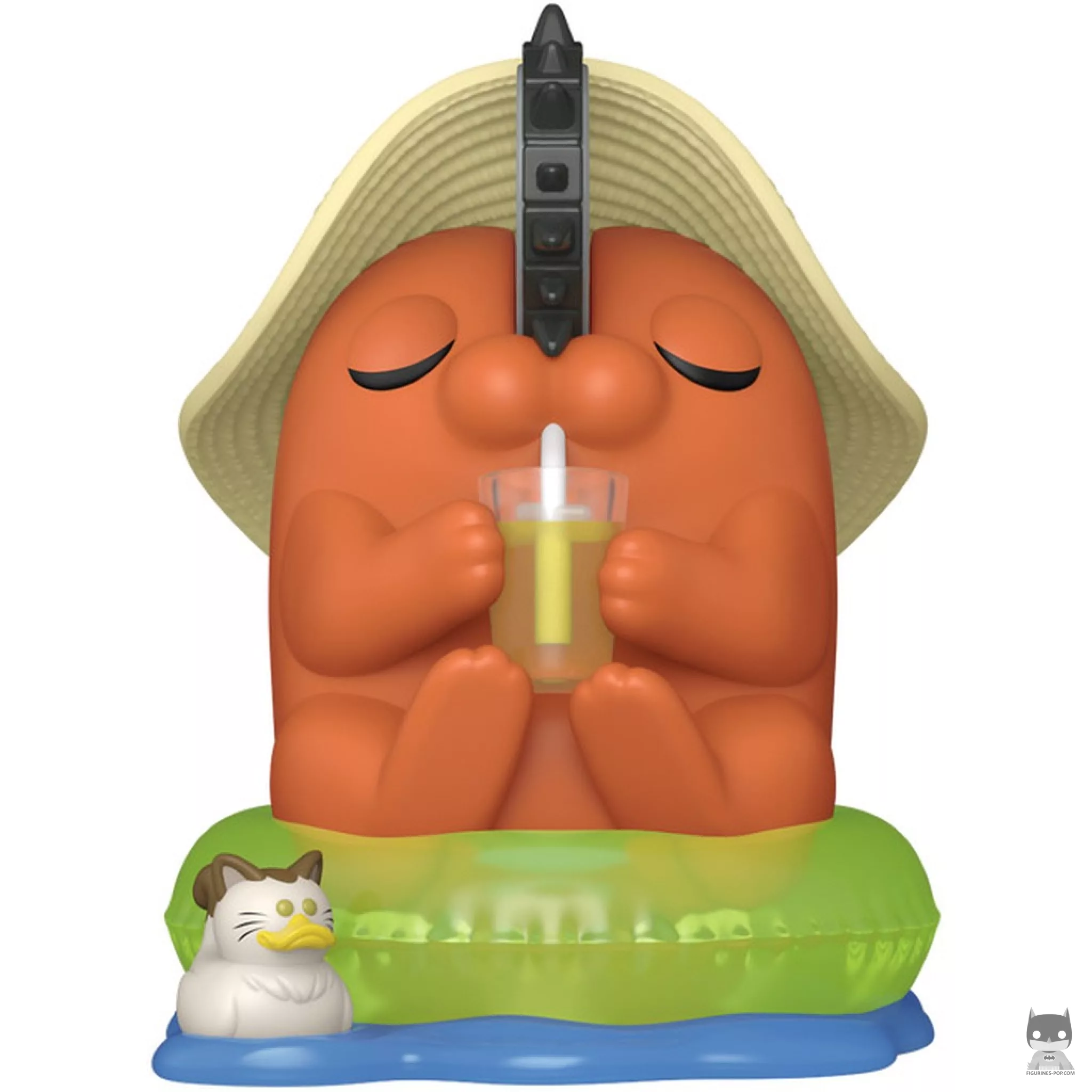 Pochita with Sunhat Funko Pop! figure (Chainsaw Man)