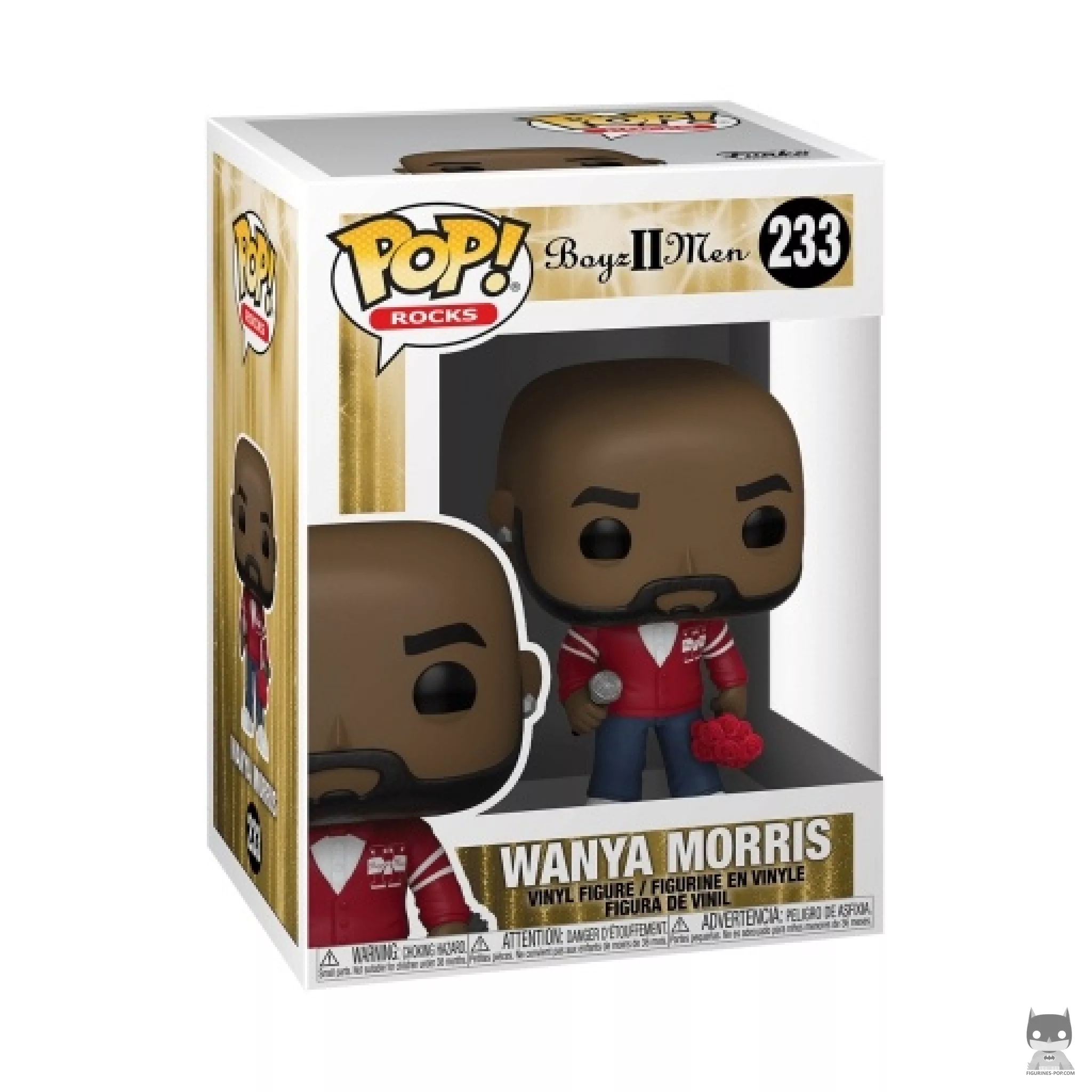 Wanya Morris Funko Pop! figure in its box