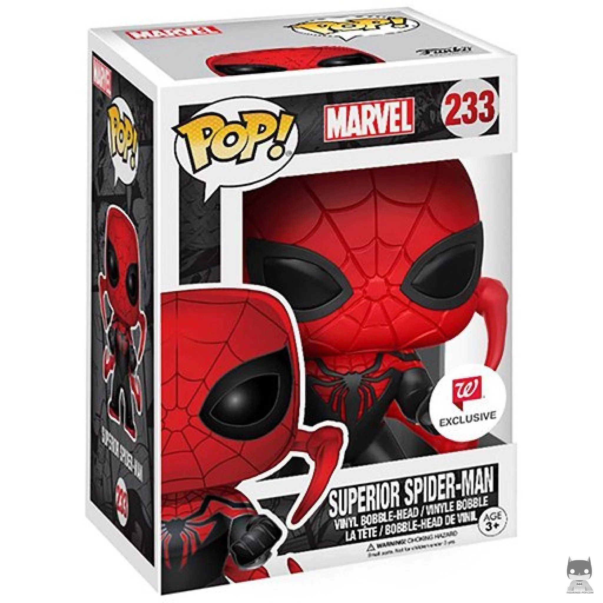 Spider-Man (Superior) Funko Pop! figure in its box