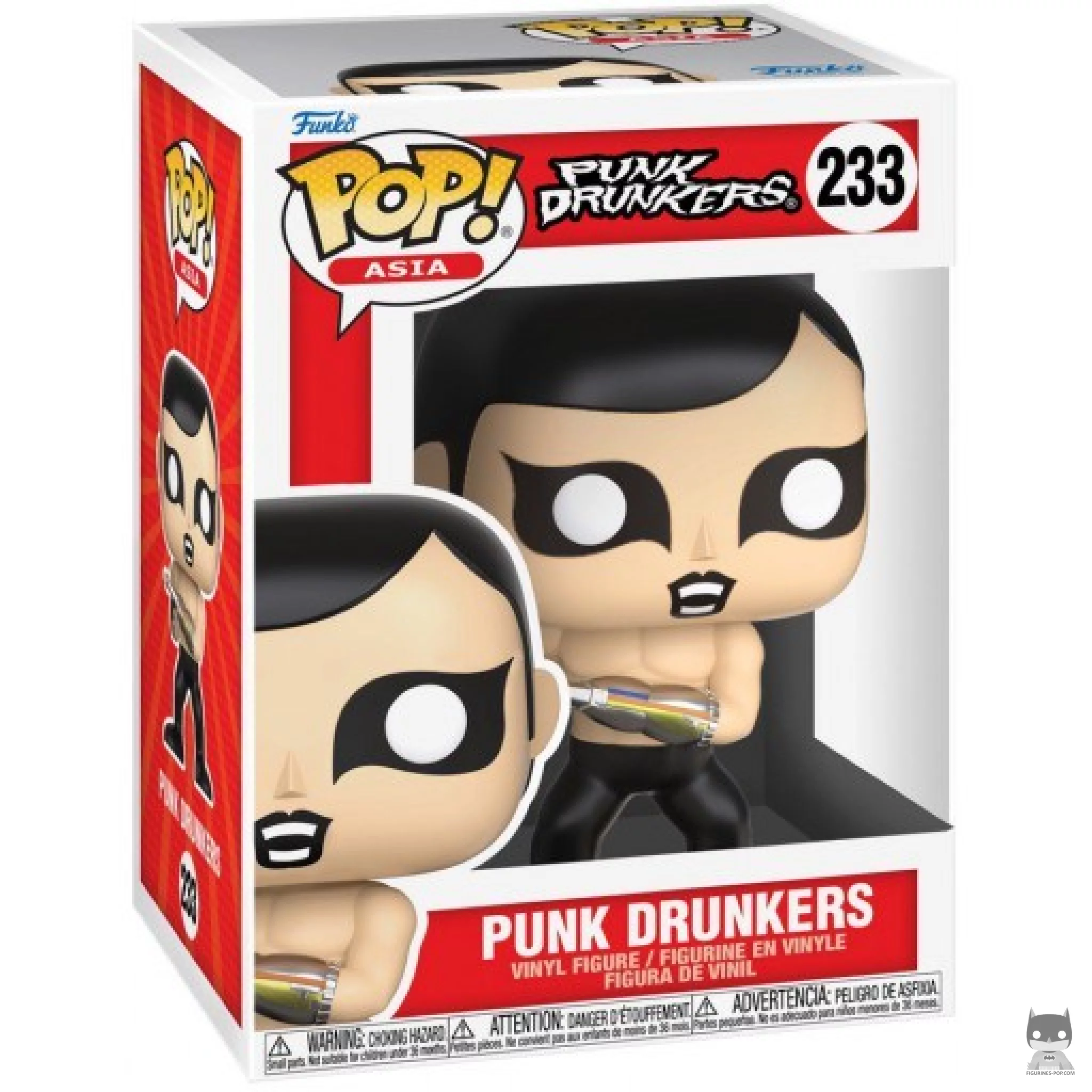 Punk Drunkers Funko Pop! figure in its box
