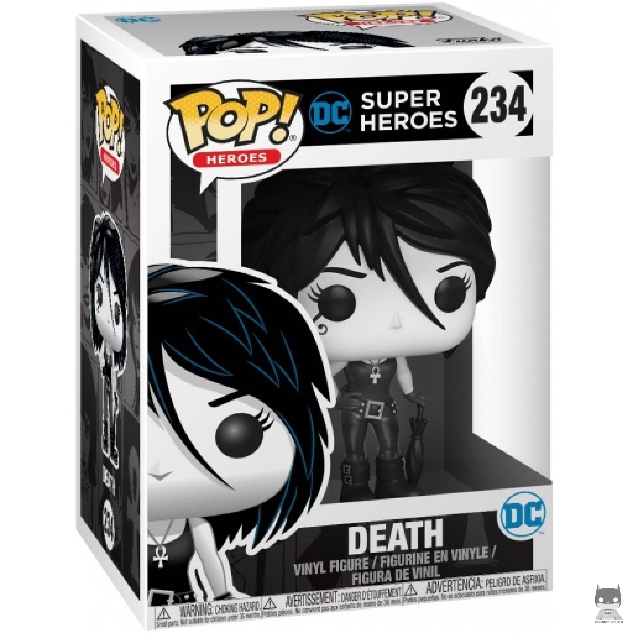 Death Funko Pop! figure in its box